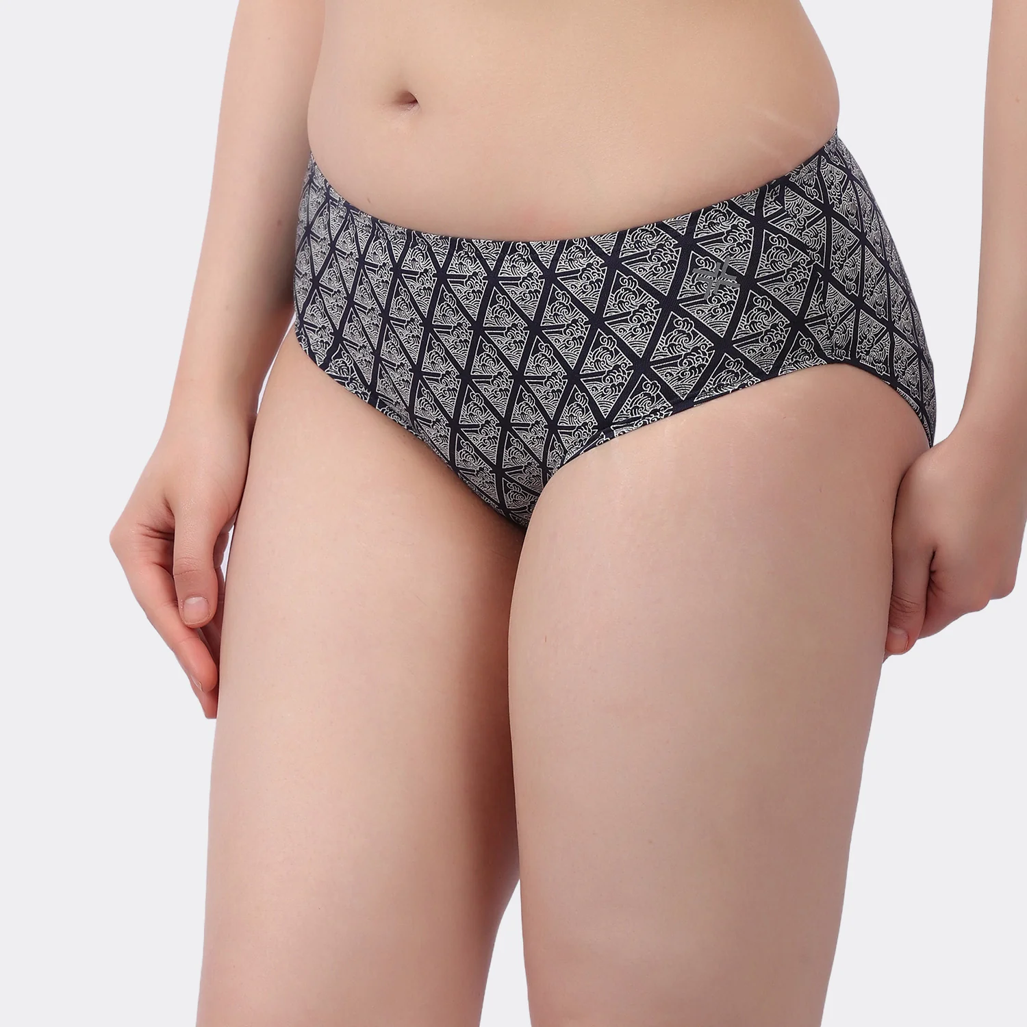 Lavos Women’s Bamboo Modal Mid Waist Hipster – Inner Elastic Comfort (Pack of 3) - Image 28