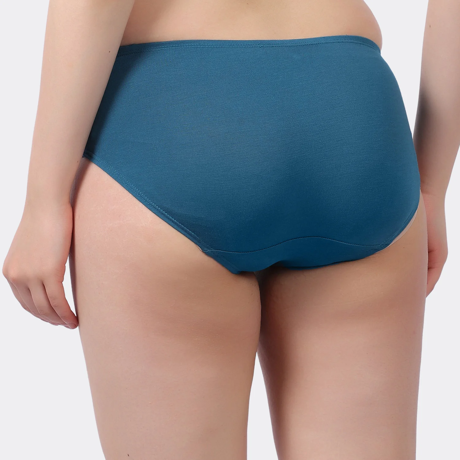 Lavos Women’s Bamboo Modal Mid Waist Hipster – Inner Elastic Comfort (Pack of 3) - Image 33