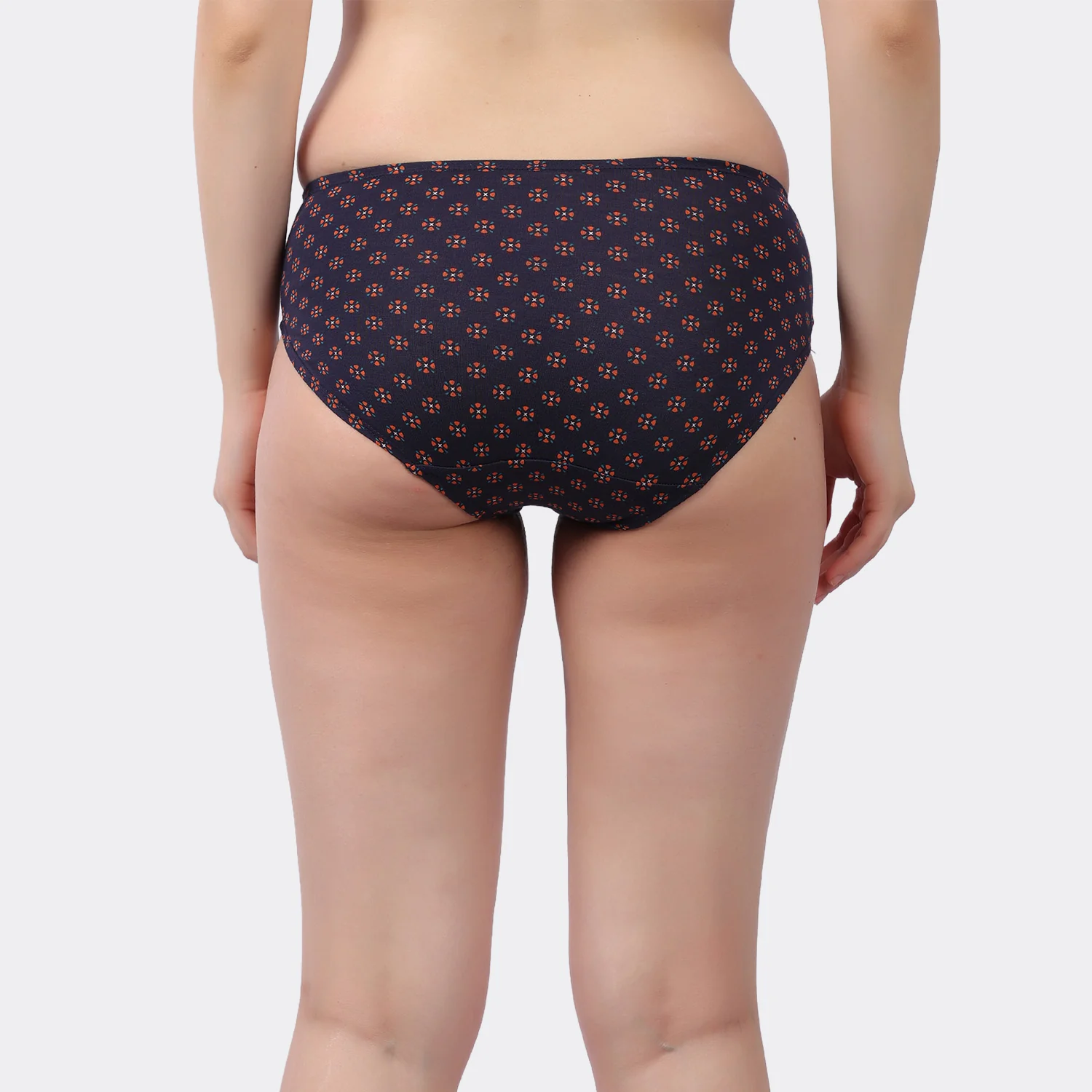 Lavos Women’s Bamboo Modal Mid Waist Hipster – Inner Elastic Comfort (Pack of 3) - Image 41
