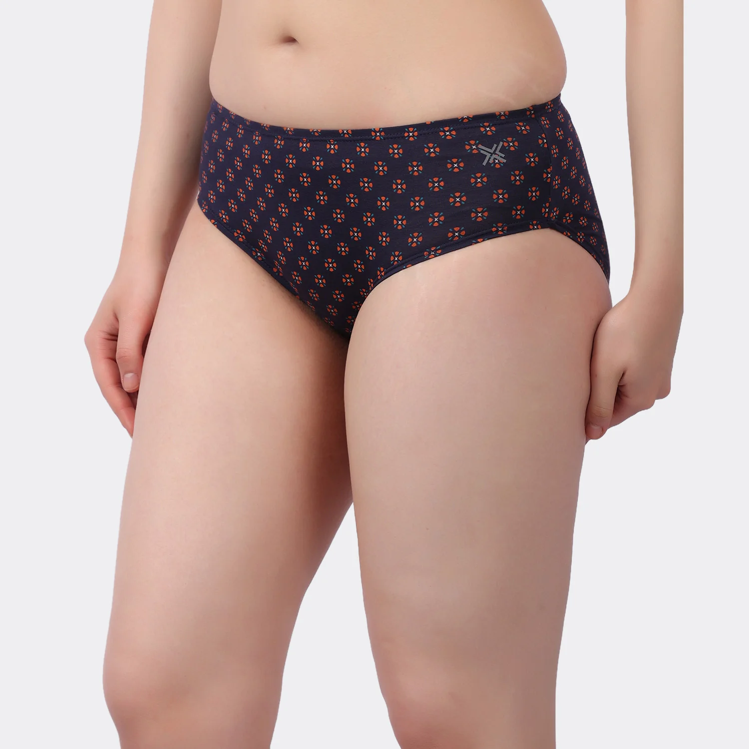 Lavos Women’s Bamboo Modal Mid Waist Hipster – Inner Elastic Comfort (Pack of 3) - Image 43