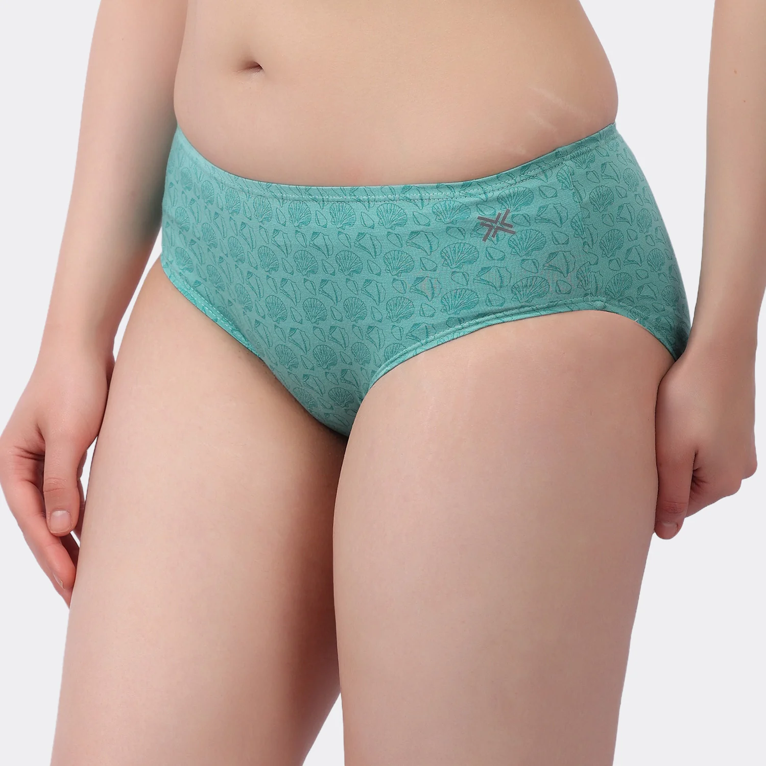 Lavos Women’s Bamboo Modal Mid Waist Hipster – Inner Elastic Comfort (Pack of 3) - Image 50