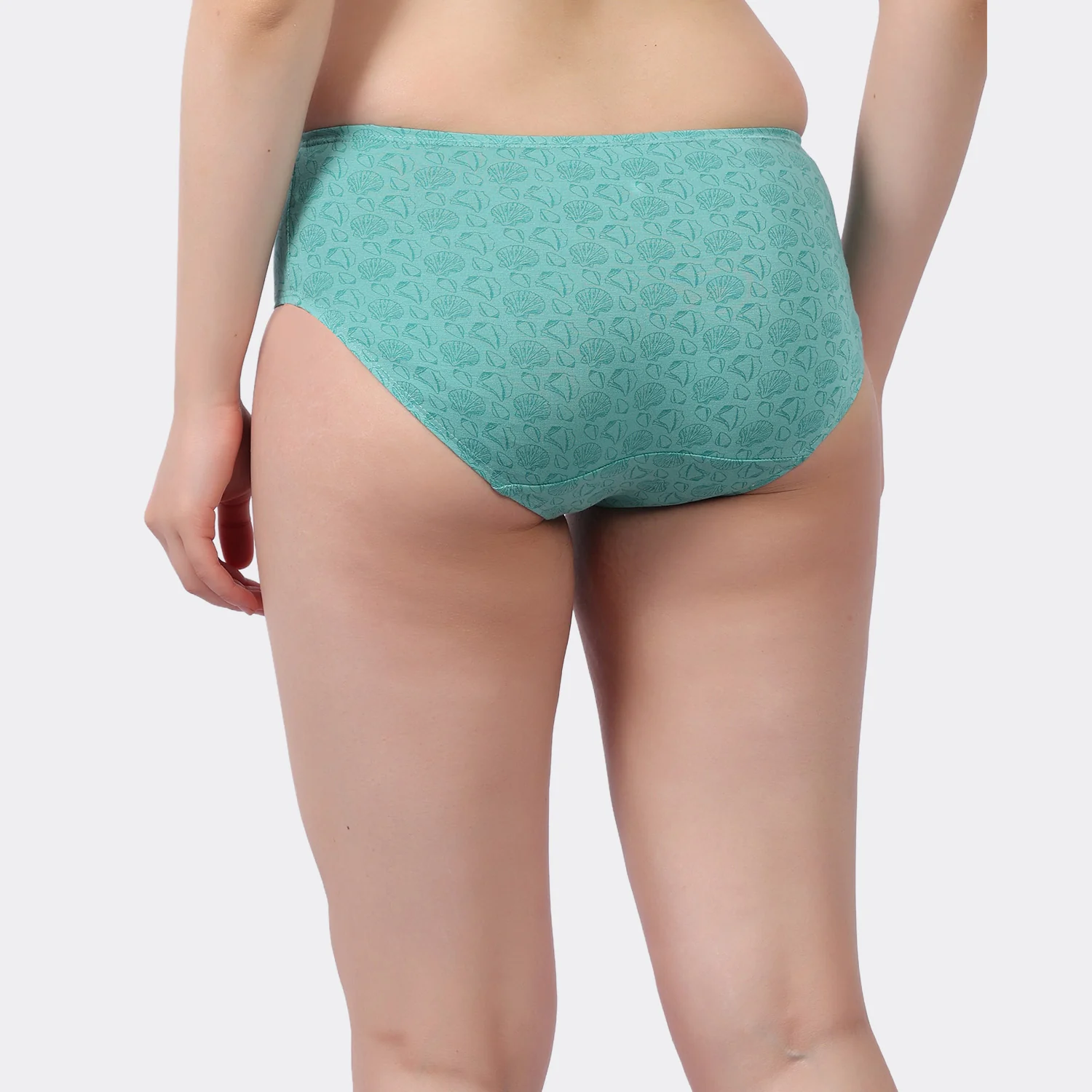 Lavos Women’s Bamboo Modal Mid Waist Hipster – Inner Elastic Comfort (Pack of 3) - Image 51