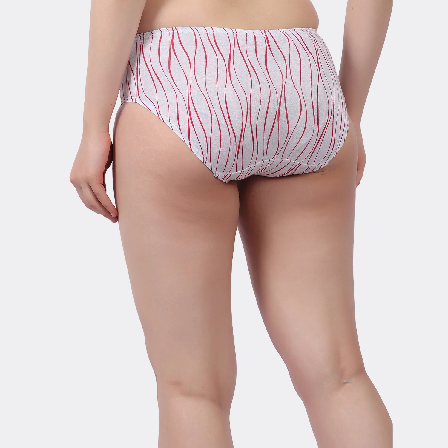 Lavos Women’s Bamboo Modal Mid Waist Hipster – Inner Elastic Comfort (Pack of 3) - Image 6