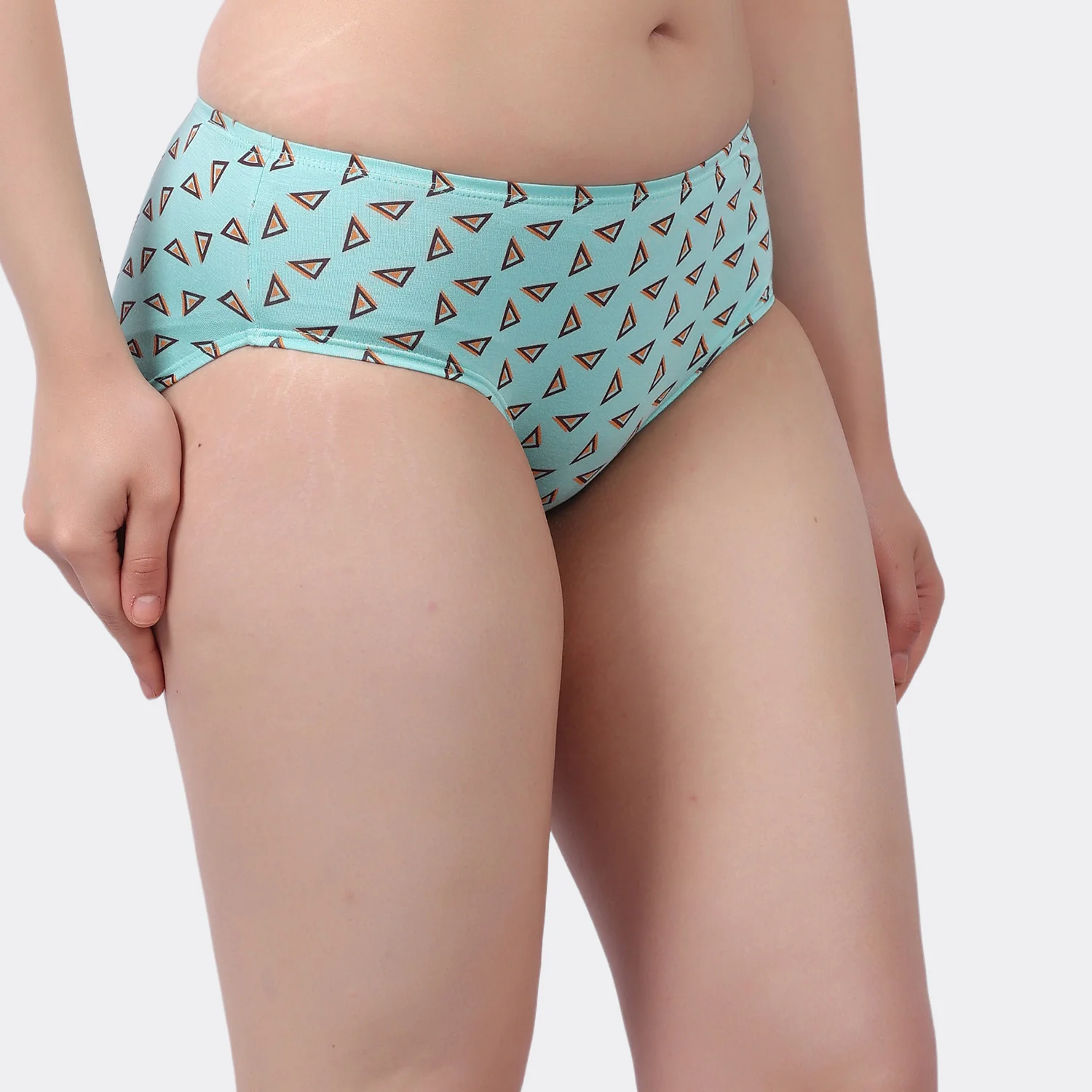Lavos Women’s Bamboo Modal Mid Waist Hipster – Inner Elastic Comfort (Pack of 3) - Image 61
