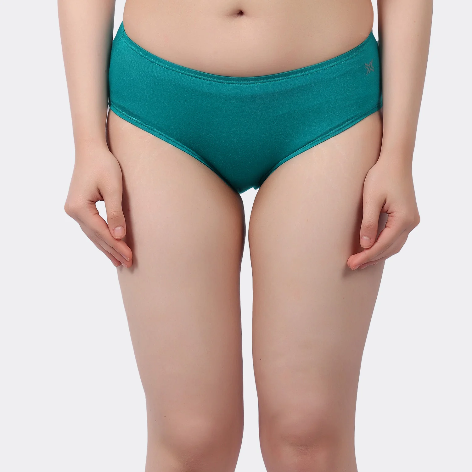 Lavos Women’s Bamboo Modal Mid Waist Hipster – Inner Elastic Comfort (Pack of 3) - Image 62
