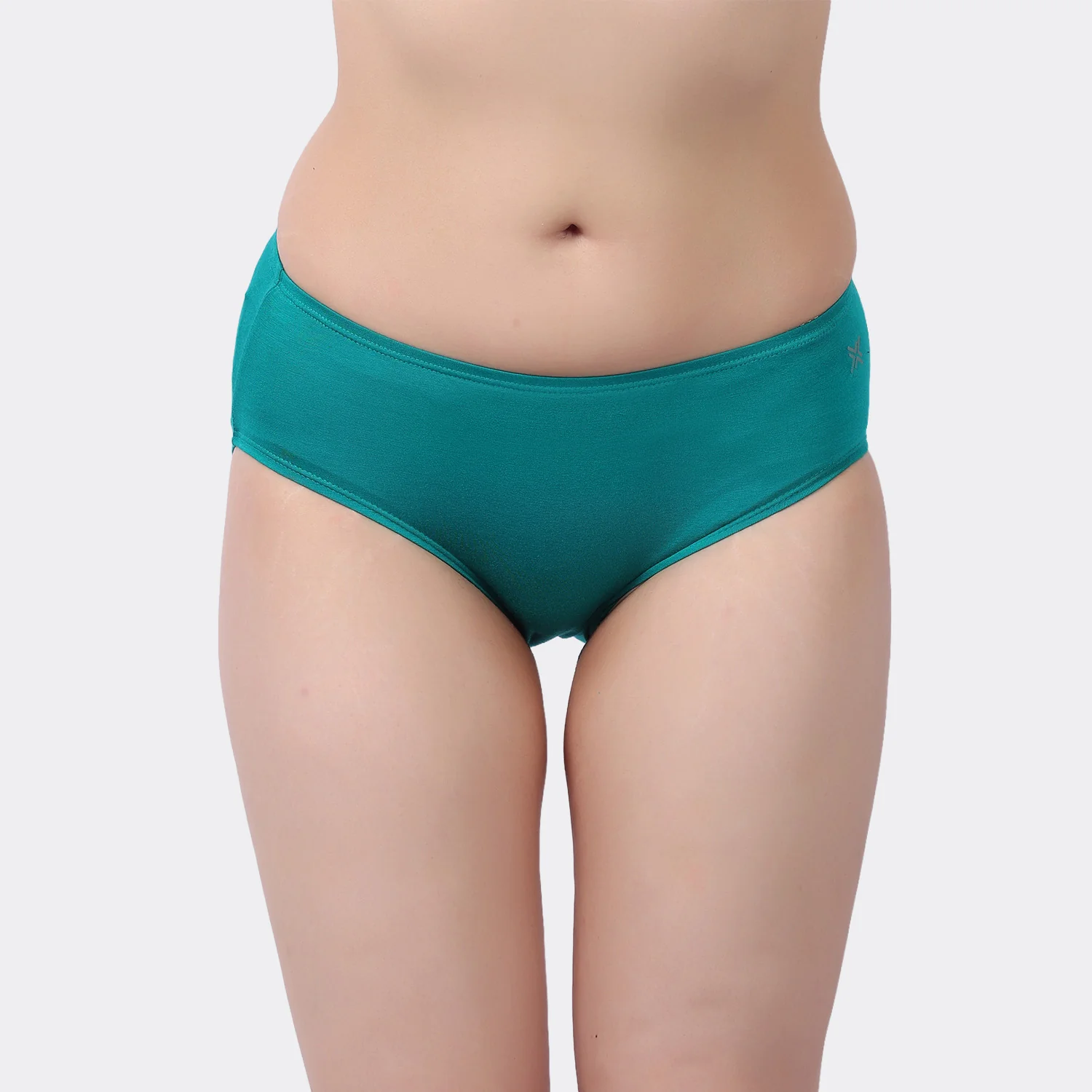 Lavos Women’s Bamboo Modal Mid Waist Hipster – Inner Elastic Comfort (Pack of 3) - Image 66