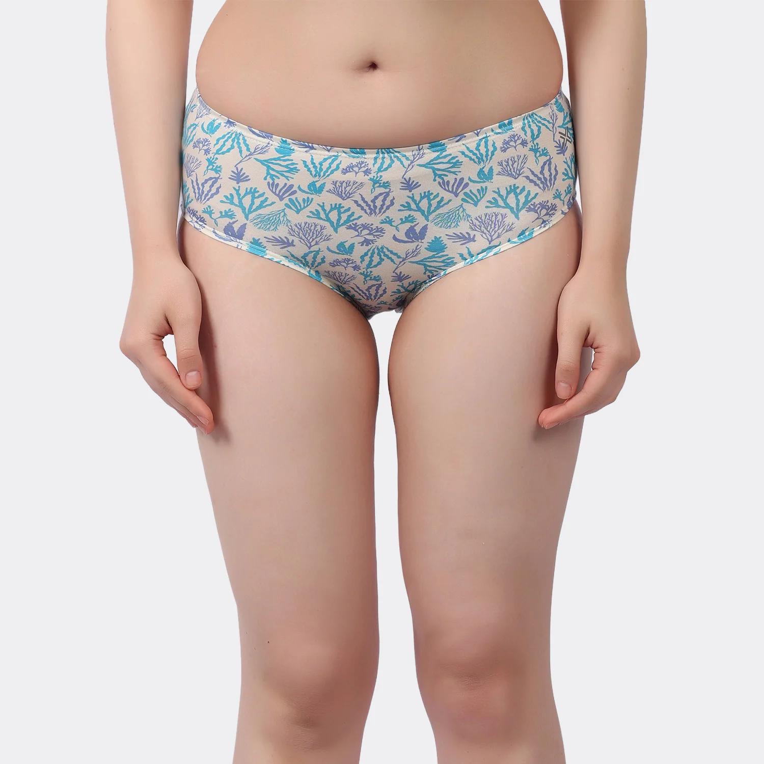 Lavos Women’s Bamboo Modal Mid Waist Hipster – Inner Elastic Comfort (Pack of 3) - Image 68