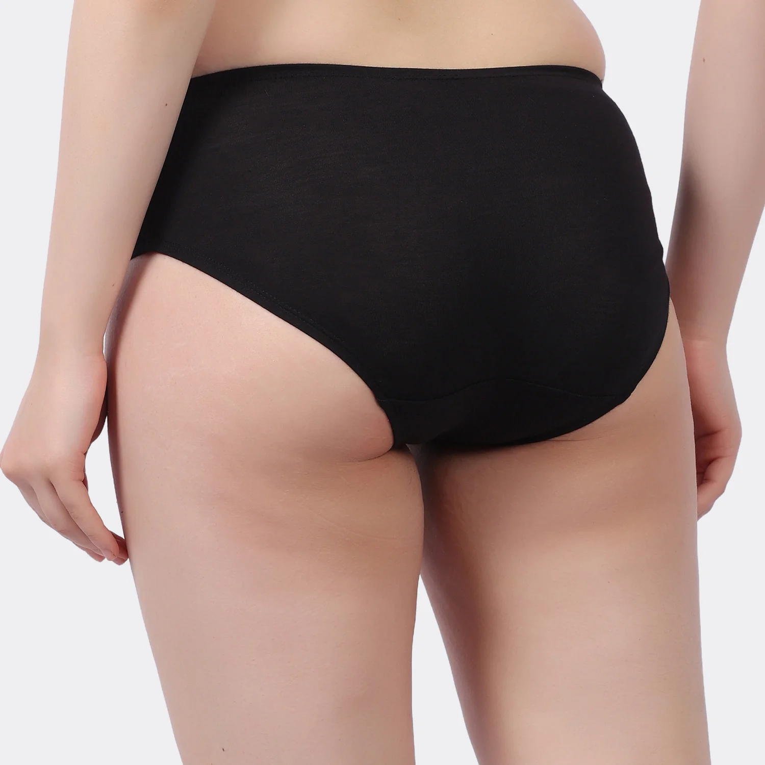 Lavos Women’s Bamboo Modal Mid Waist Hipster – Inner Elastic Comfort (Pack of 3) - Image 82