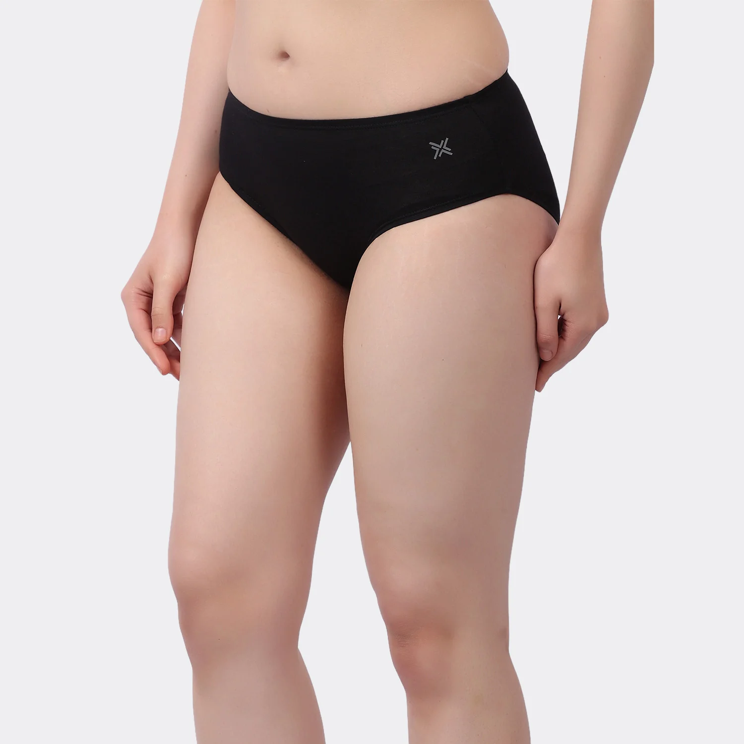 Lavos Women’s Bamboo Modal Mid Waist Hipster – Inner Elastic Comfort (Pack of 3) - Image 85