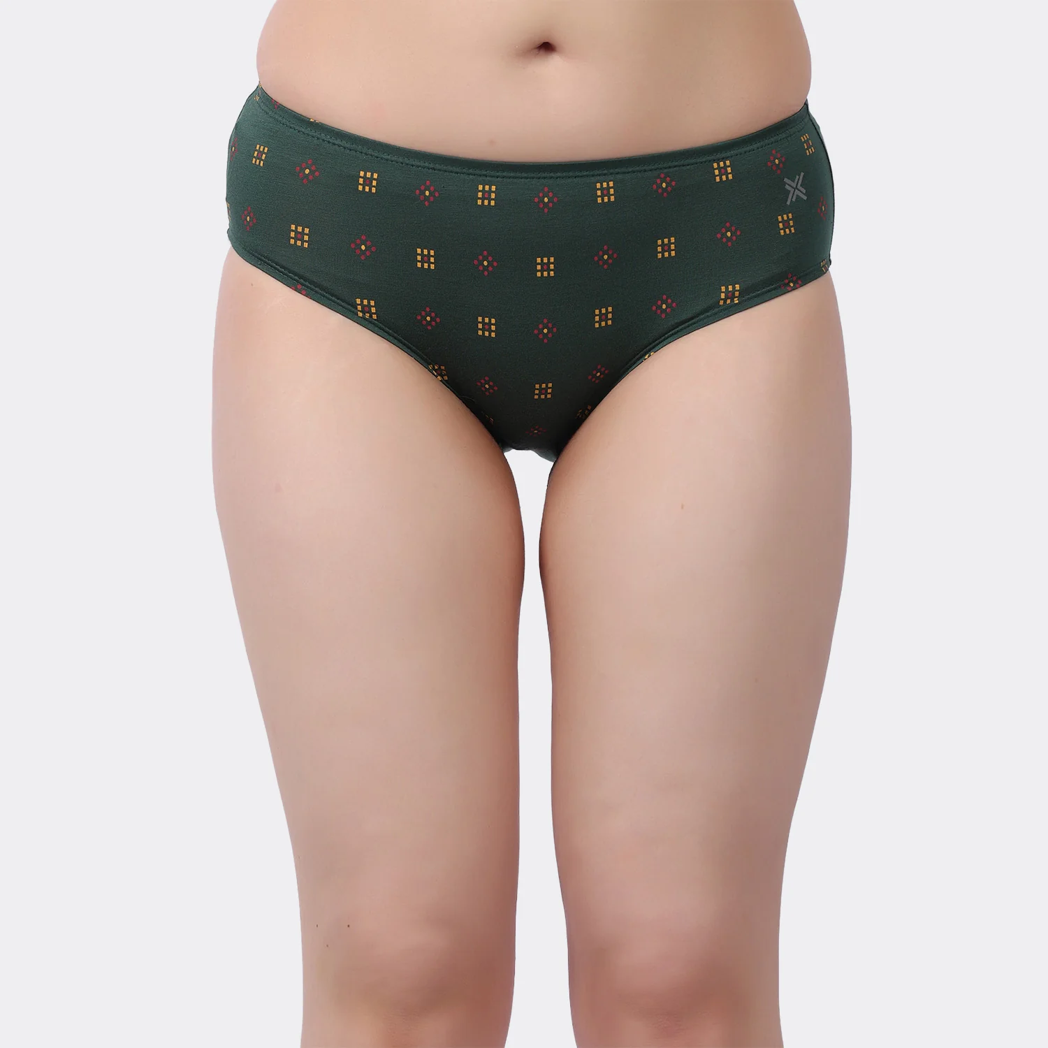 Lavos Women’s Bamboo Modal Mid Waist Hipster – Inner Elastic Comfort (Pack of 3) - Image 87