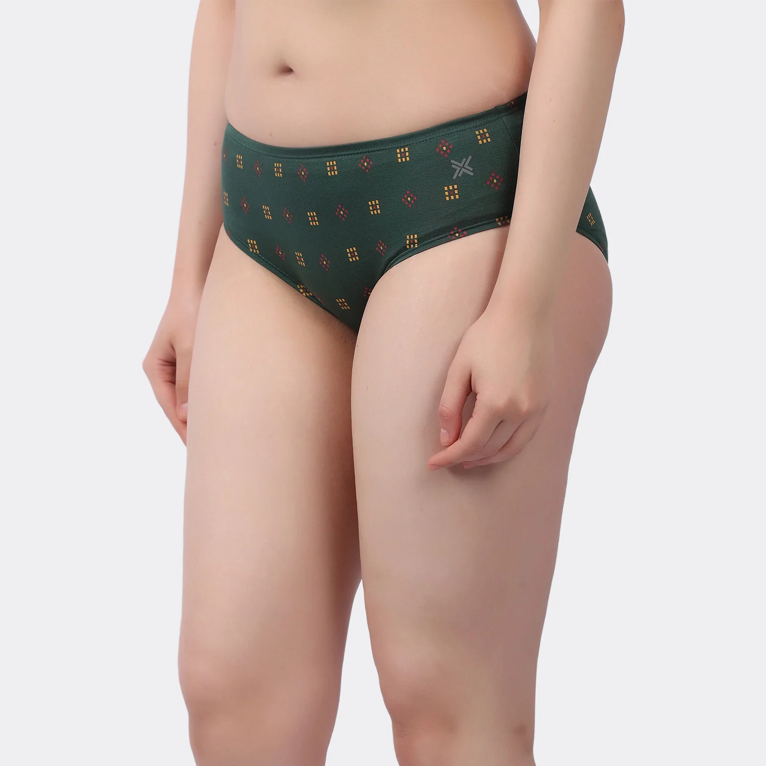 Lavos Women’s Bamboo Modal Mid Waist Hipster – Inner Elastic Comfort (Pack of 3) - Image 89