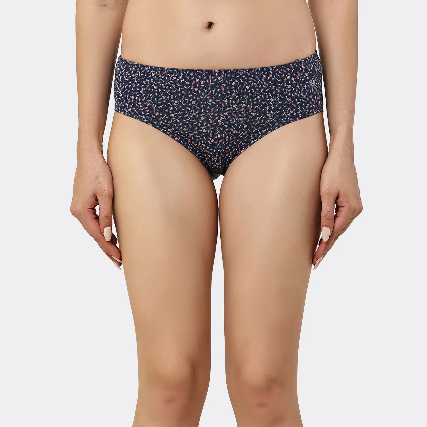 Lavos Women’s Bamboo Modal Mid Waist Hipster – Inner Elastic Comfort (Pack of 3) - Image 99