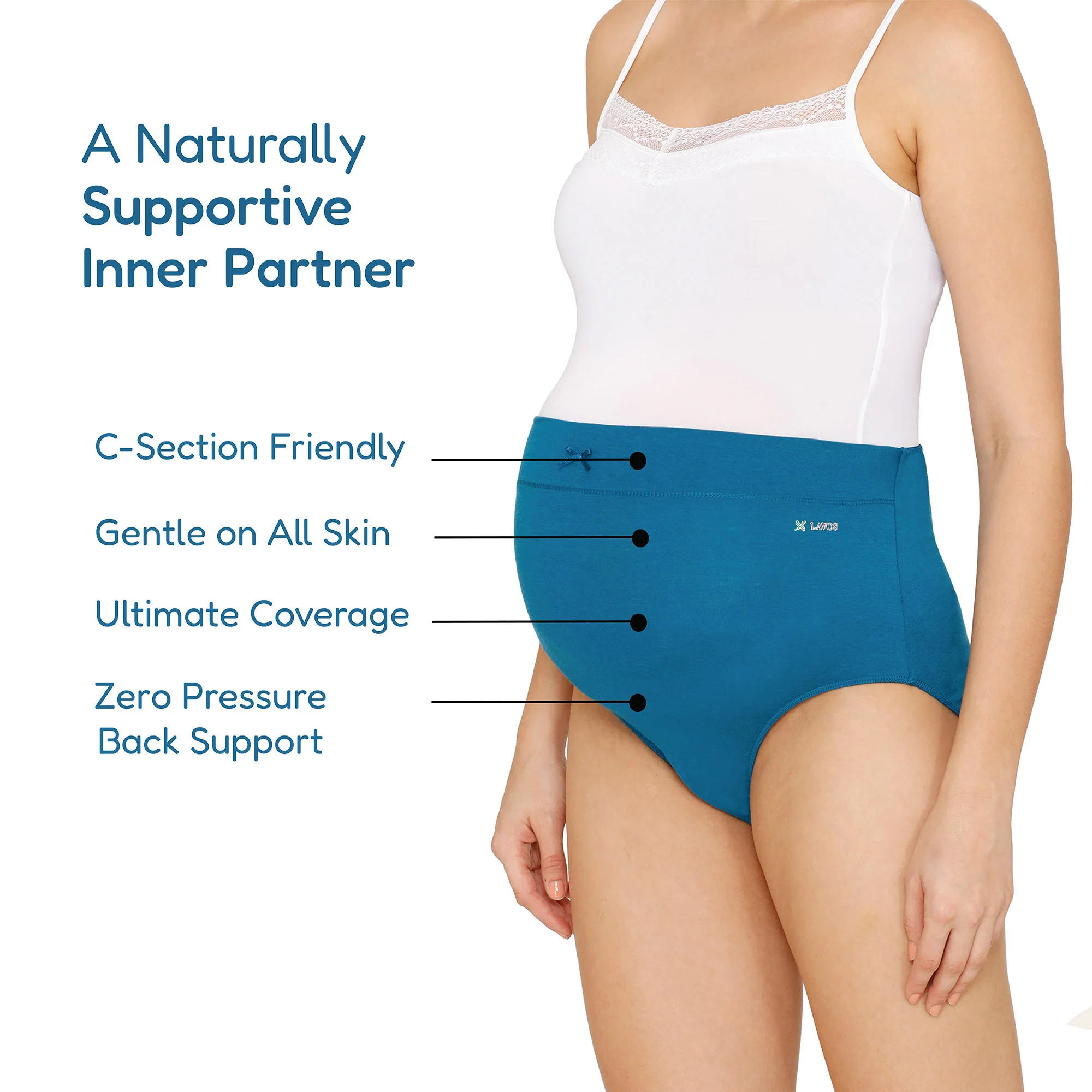 Lavos Women’s Pregnancy Panty – Comfortable Maternity Underwear - Image 3