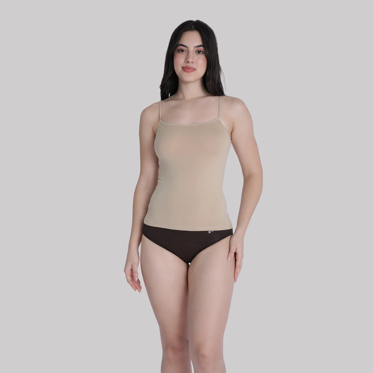 Lavos Women’s Strappy Tank Slip – Soft Bamboo Inner Slip Dress - Image 13