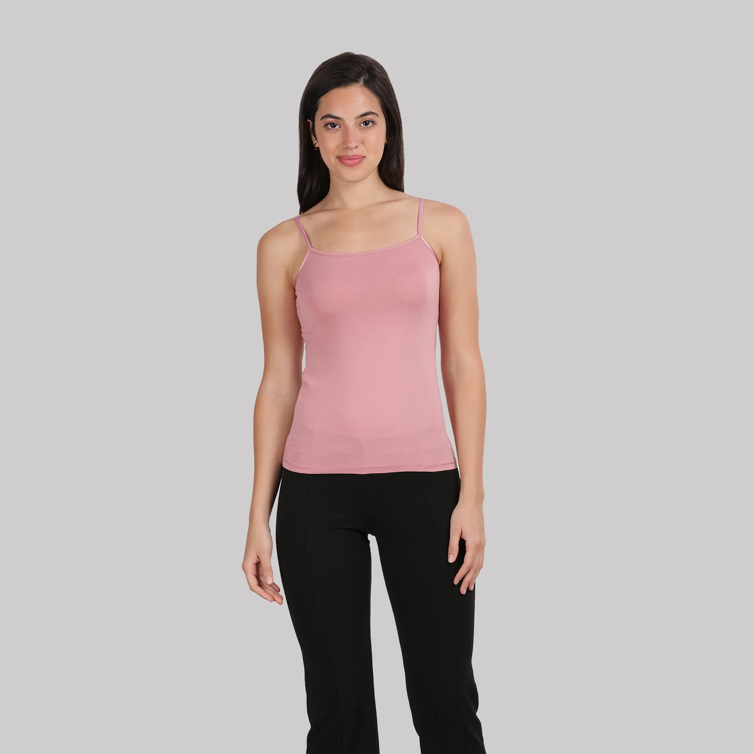 Lavos Women’s Strappy Tank Slip – Soft Bamboo Inner Slip Dress - Image 18