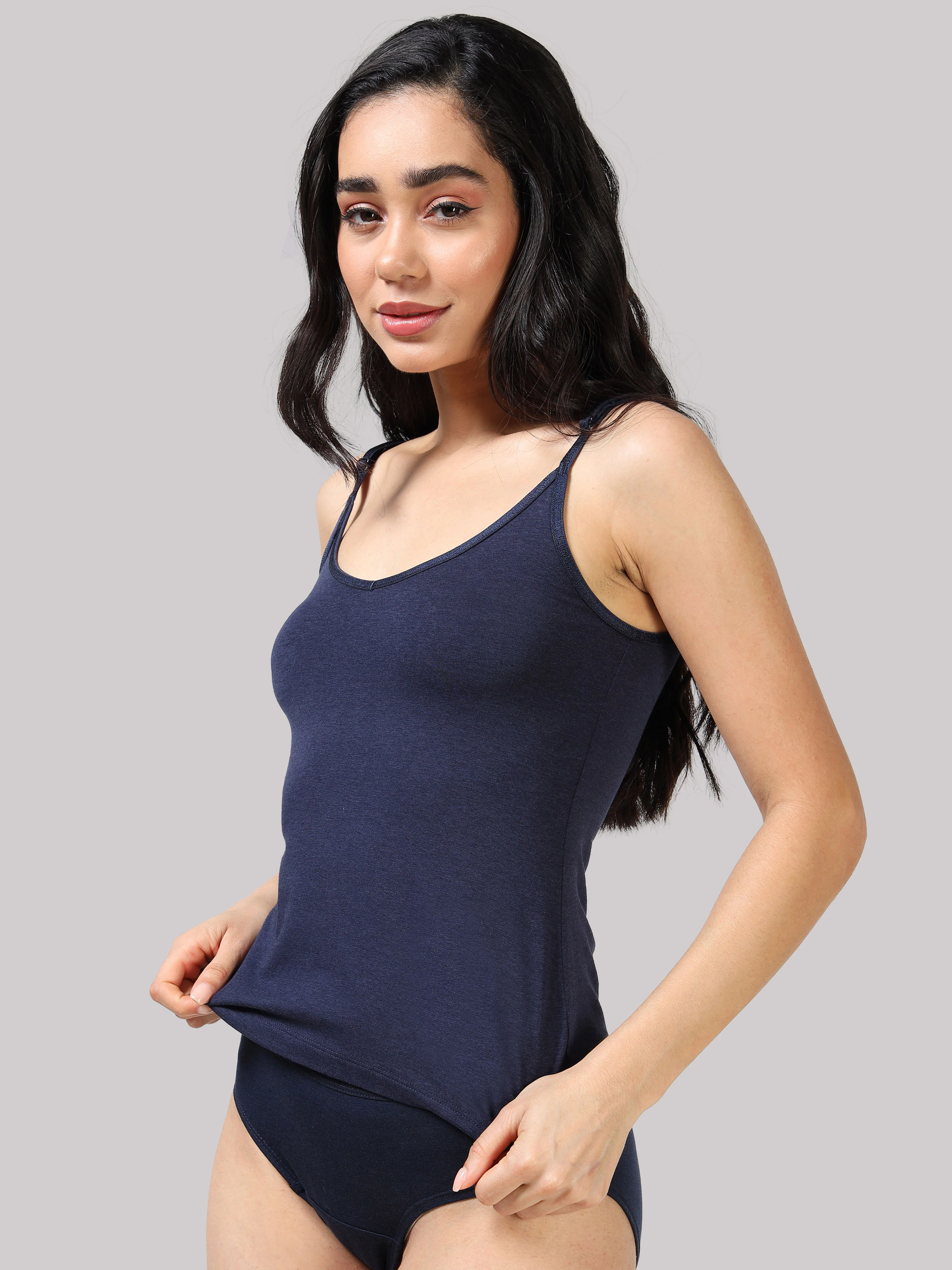 Lavos Women’s Two Way Camisole – Soft Bamboo Cotton Comfort Wear - Image 28
