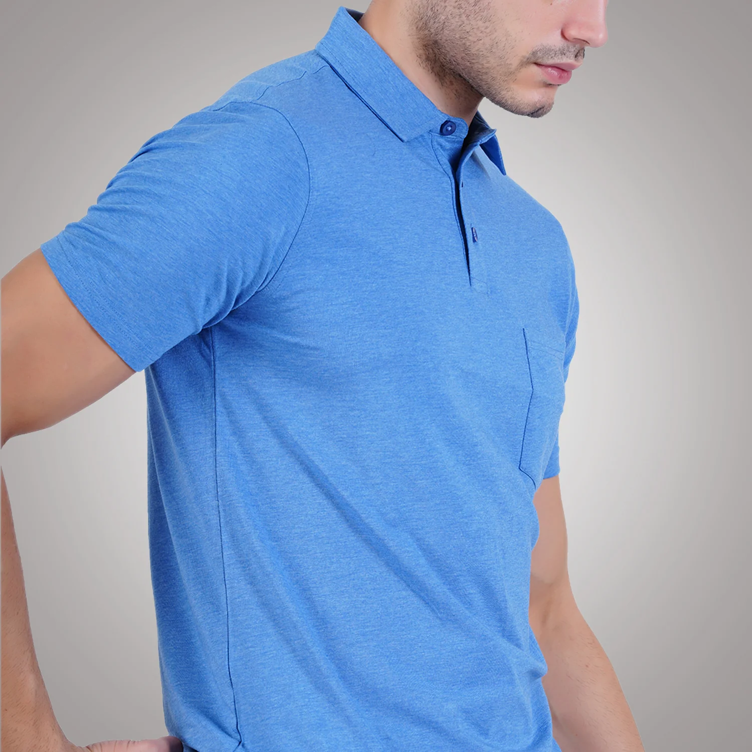 Bamboo Cotton Active Polo for Men – Soft, Breathable Performance Wear - Image 10