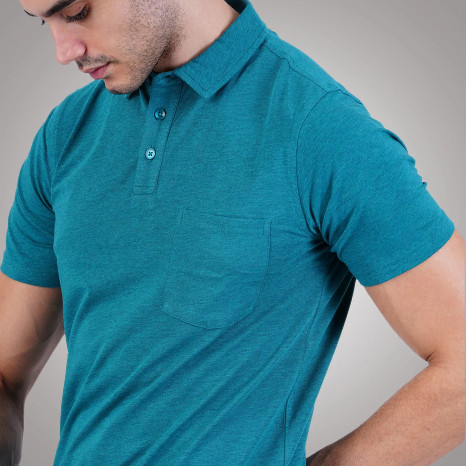 Bamboo Cotton Active Polo for Men – Soft, Breathable Performance Wear - Image 17