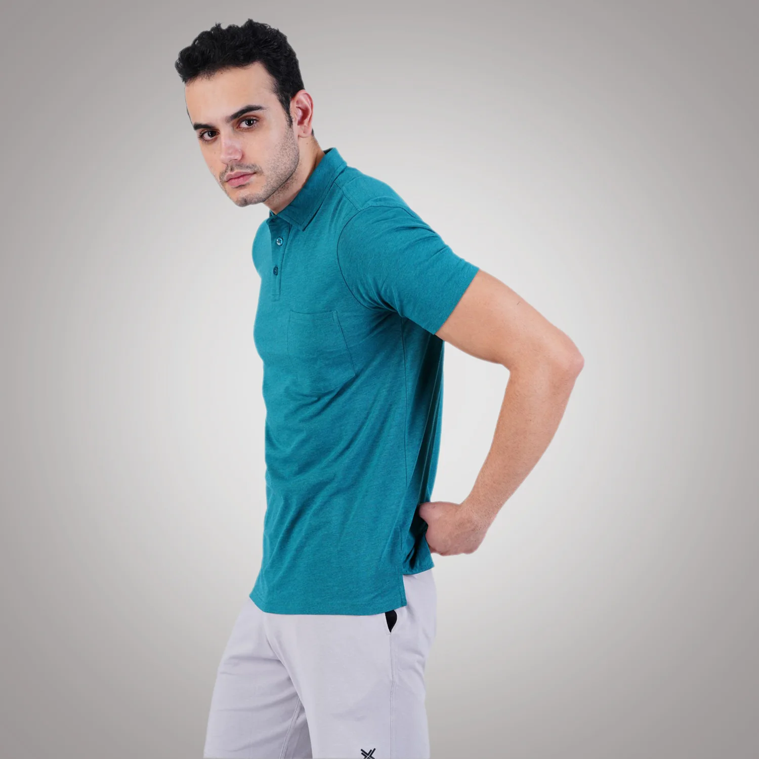 Bamboo Cotton Active Polo for Men – Soft, Breathable Performance Wear - Image 21
