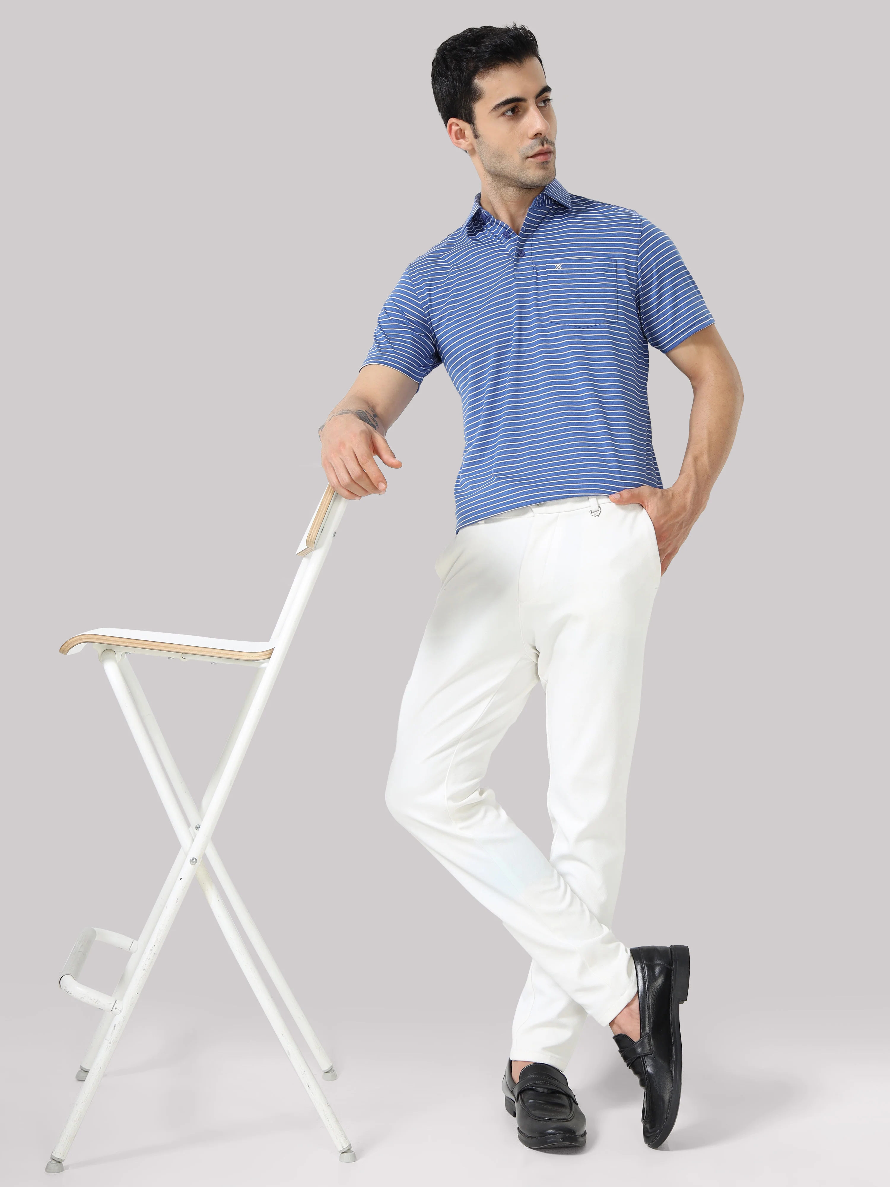 Bamboo Cotton Active Polo for Men – Soft, Breathable Performance Wear - Image 22
