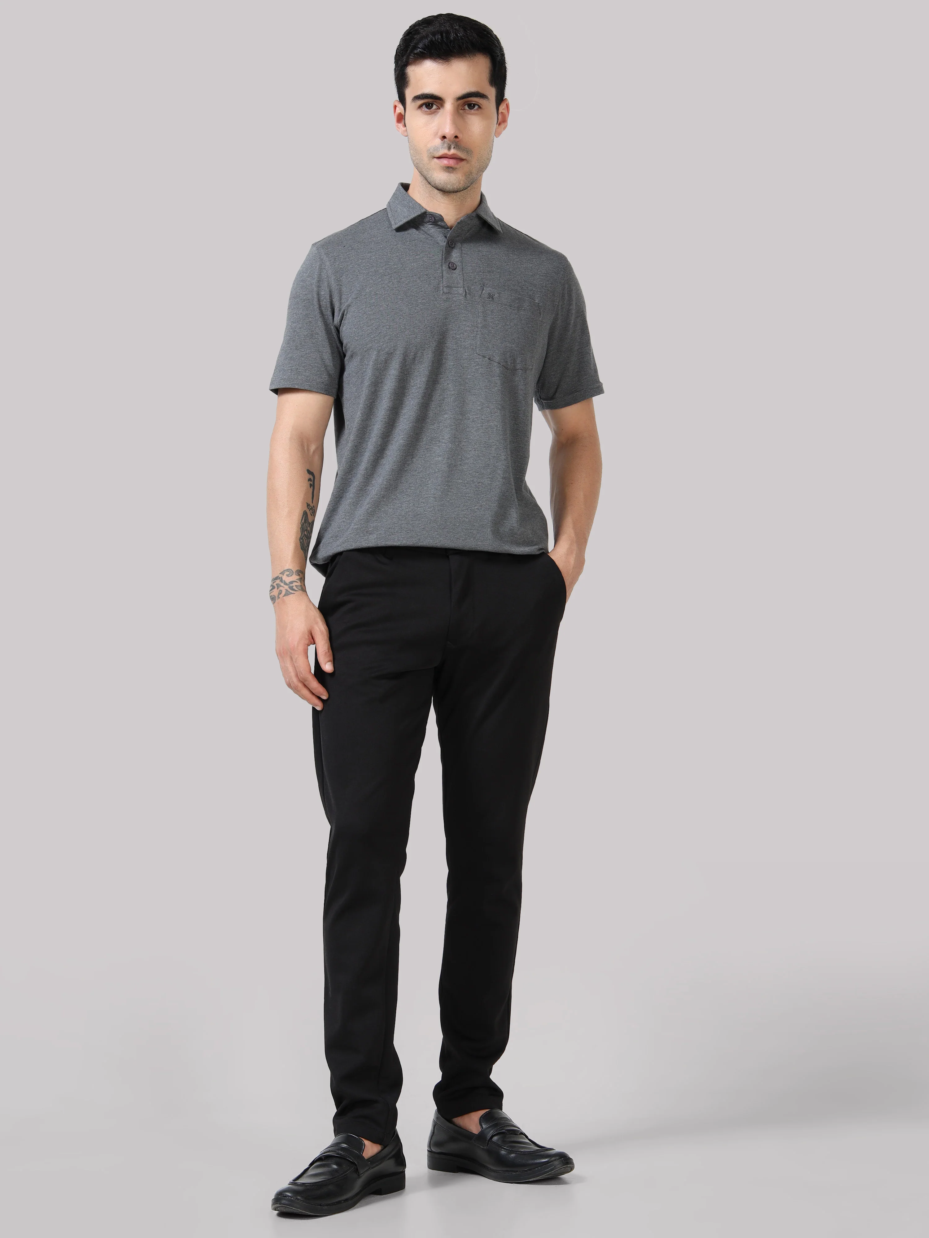 Bamboo Cotton Active Polo for Men – Soft, Breathable Performance Wear - Image 26