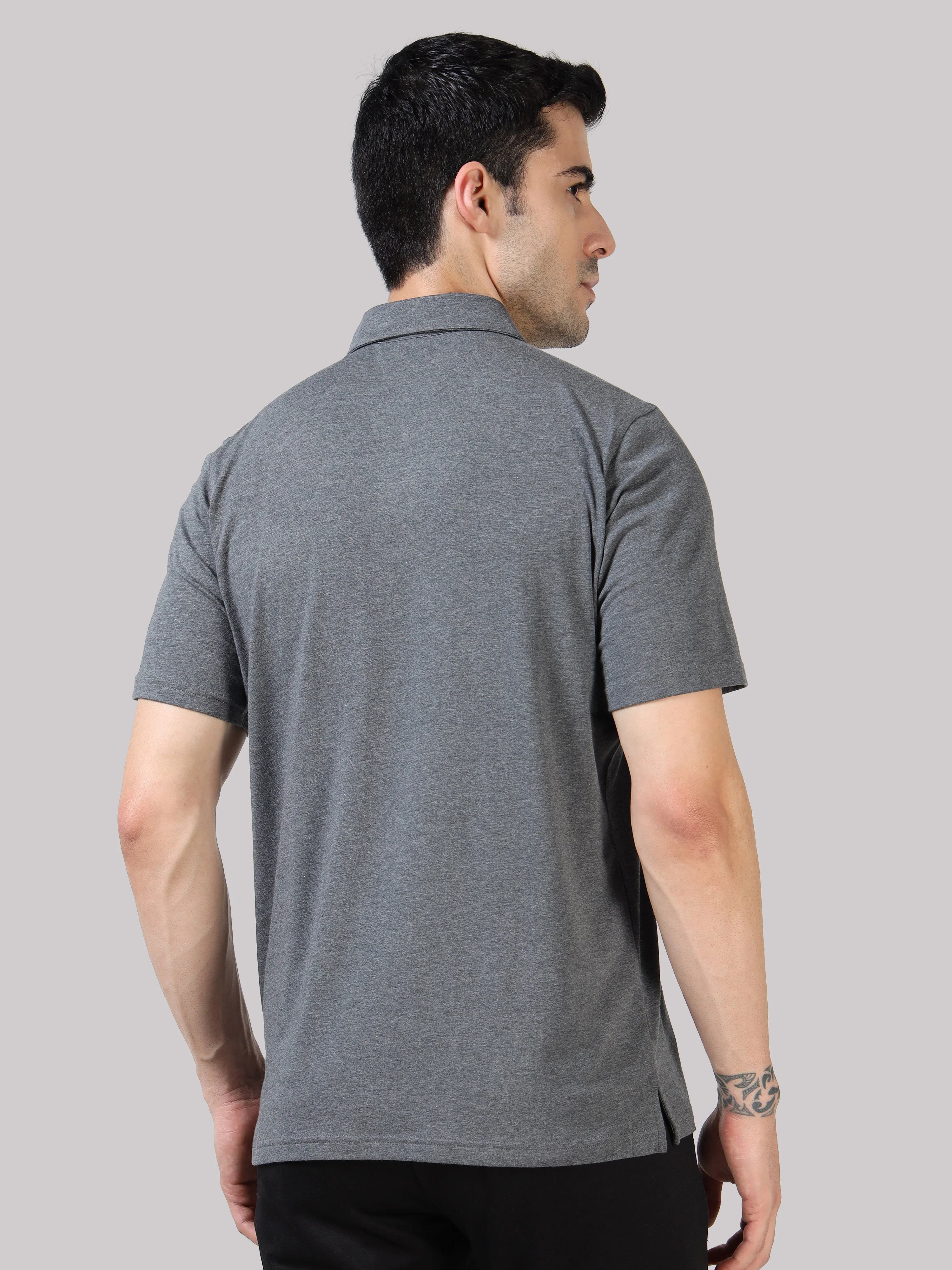 Bamboo Cotton Active Polo for Men – Soft, Breathable Performance Wear - Image 27