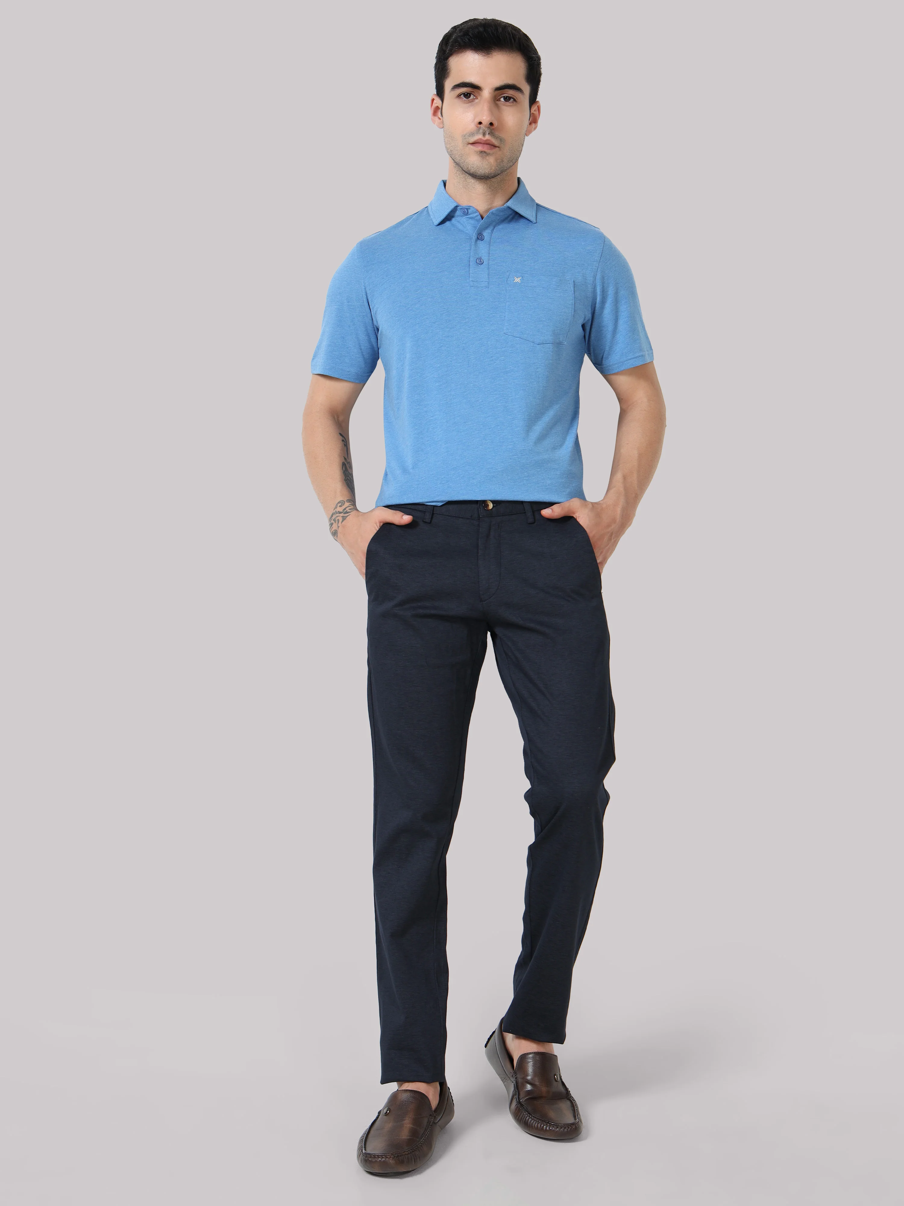 Bamboo Cotton Active Polo for Men – Soft, Breathable Performance Wear - Image 31