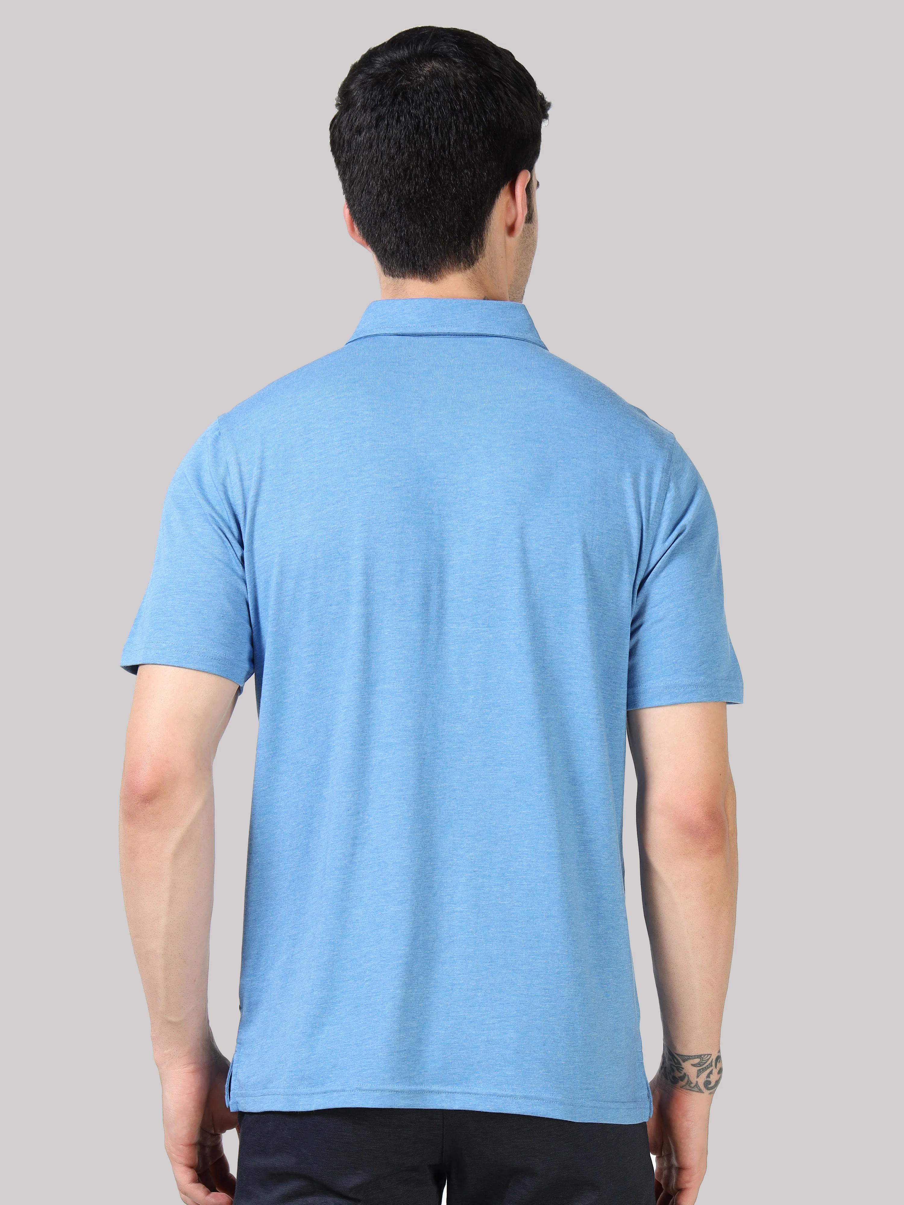 Bamboo Cotton Active Polo for Men – Soft, Breathable Performance Wear - Image 33