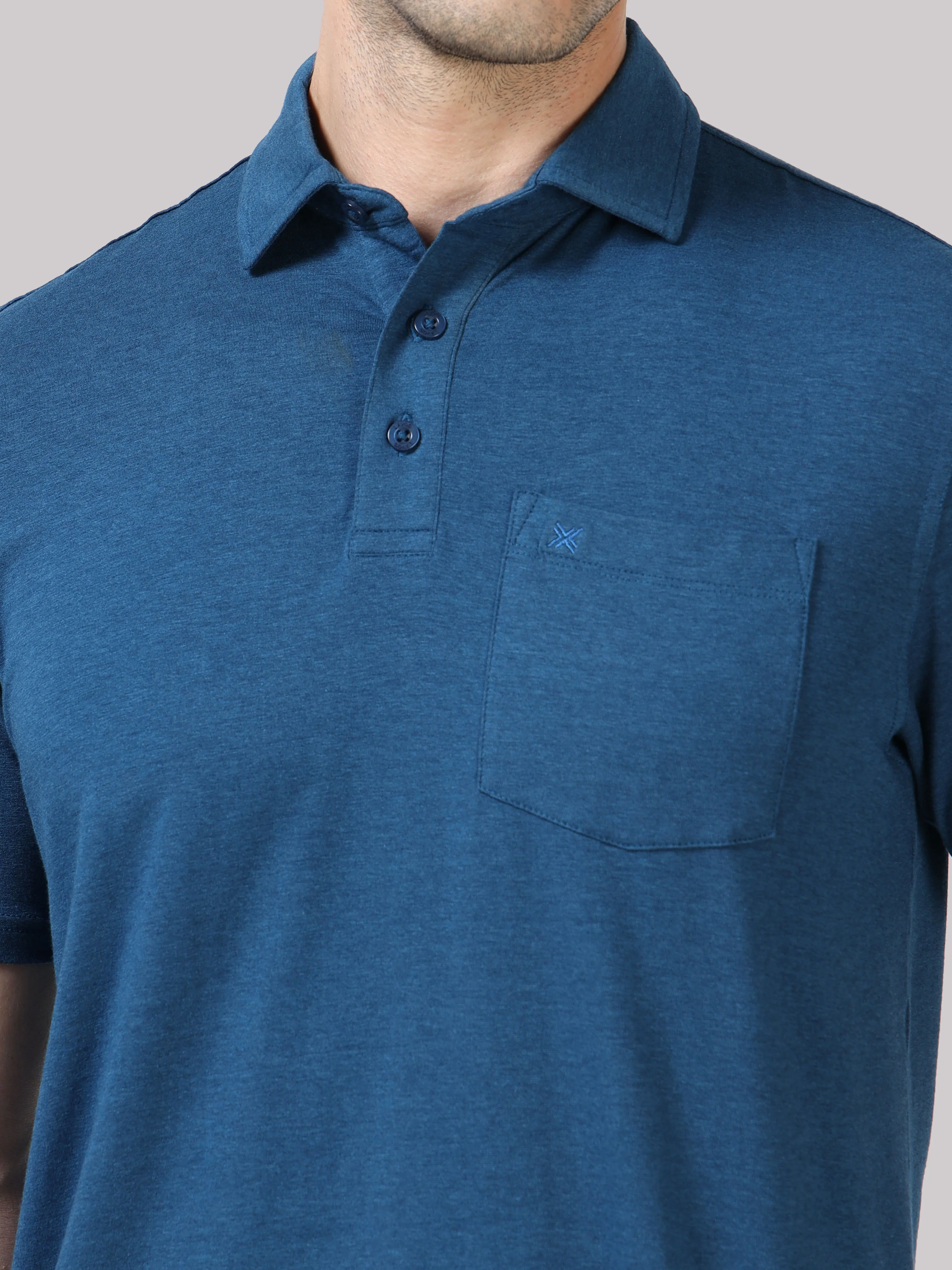 Bamboo Cotton Active Polo for Men – Soft, Breathable Performance Wear - Image 39
