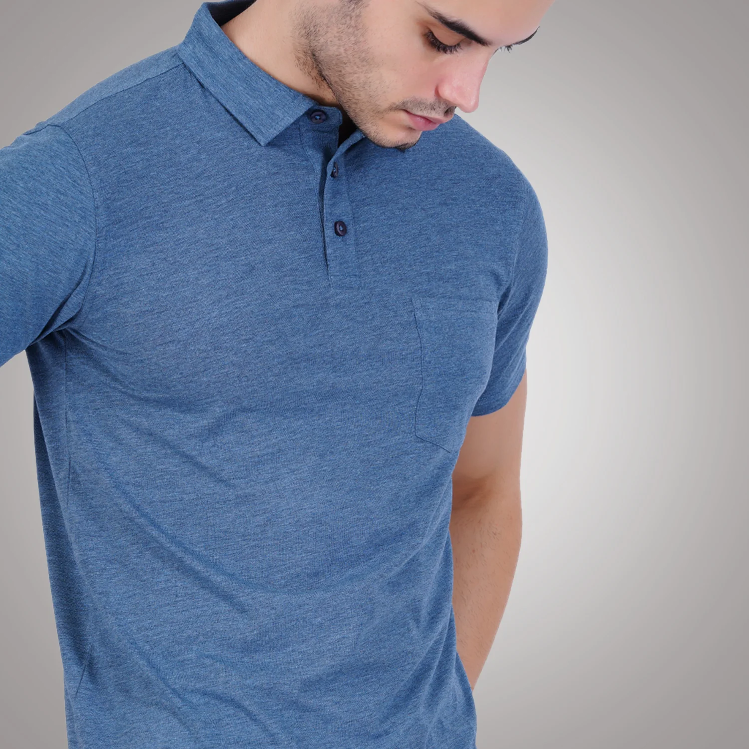 Bamboo Cotton Active Polo for Men – Soft, Breathable Performance Wear - Image 4
