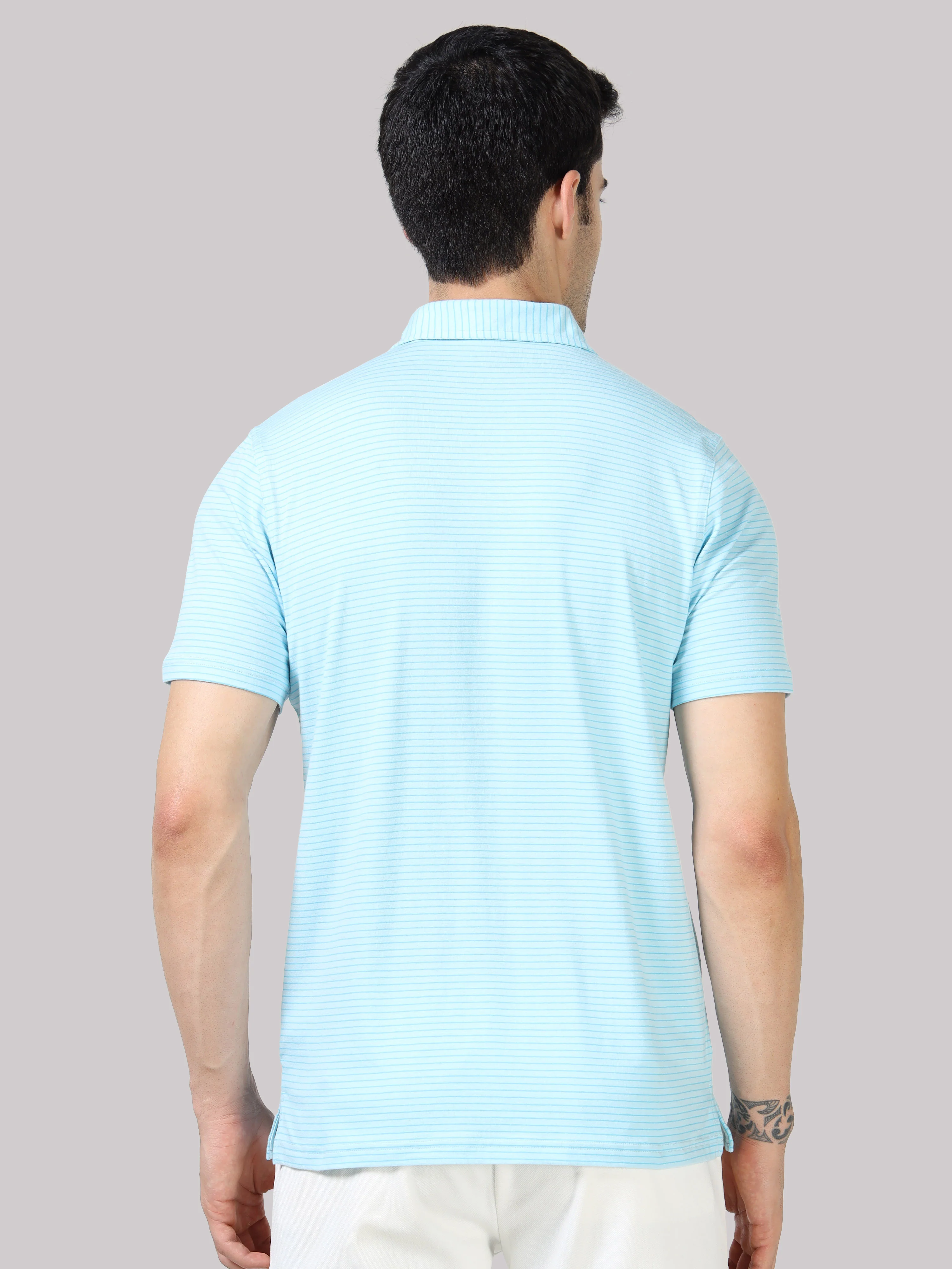 Bamboo Cotton Active Polo for Men – Soft, Breathable Performance Wear - Image 55