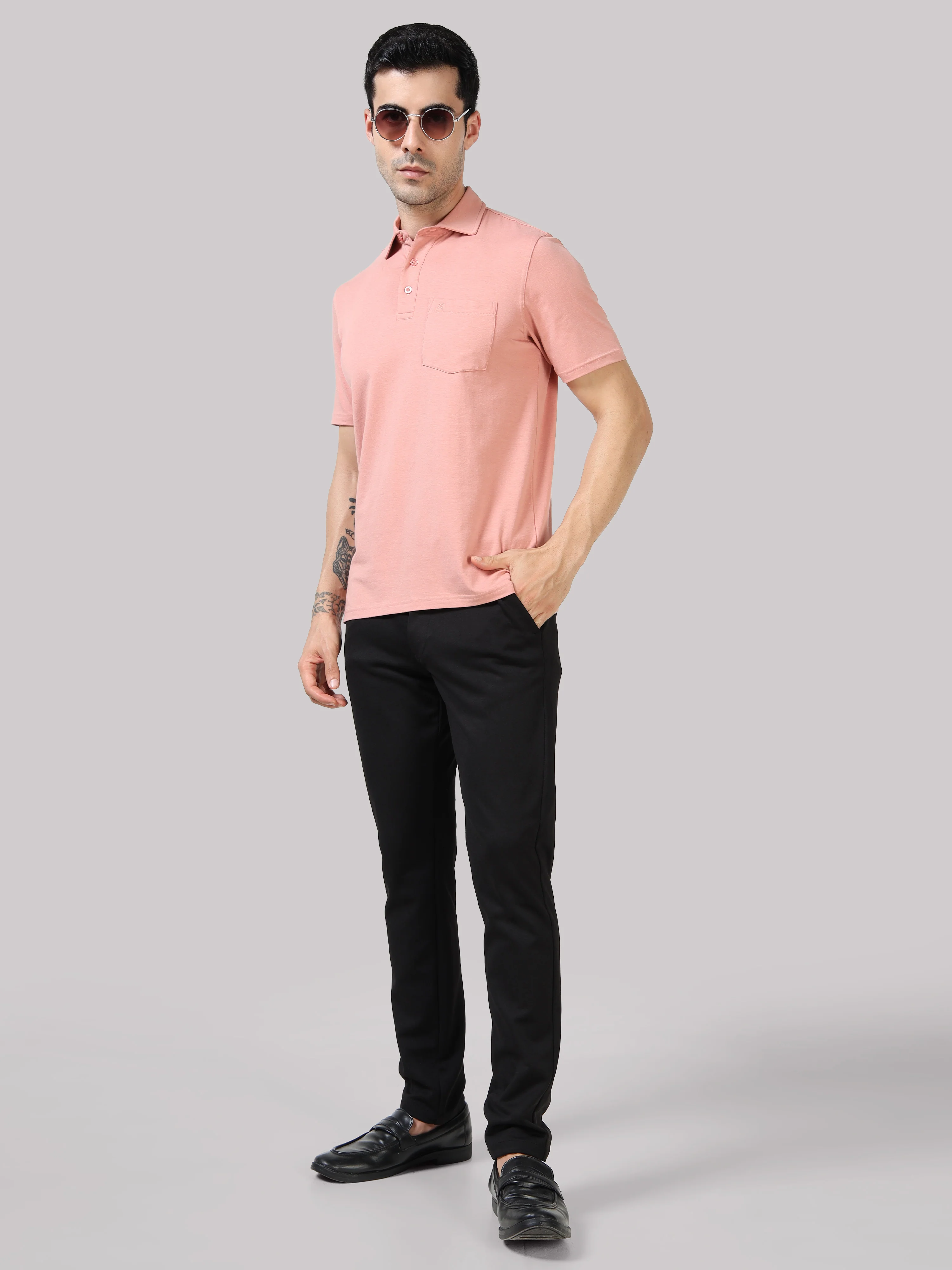 Bamboo Cotton Active Polo for Men – Soft, Breathable Performance Wear - Image 71