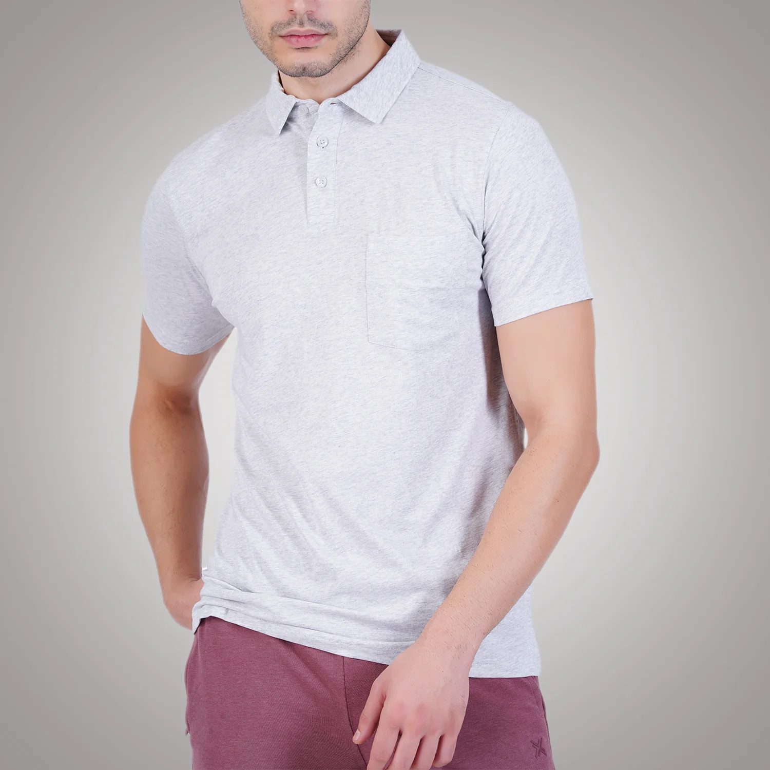 Bamboo Cotton Active Polo for Men – Soft, Breathable Performance Wear - Image 8