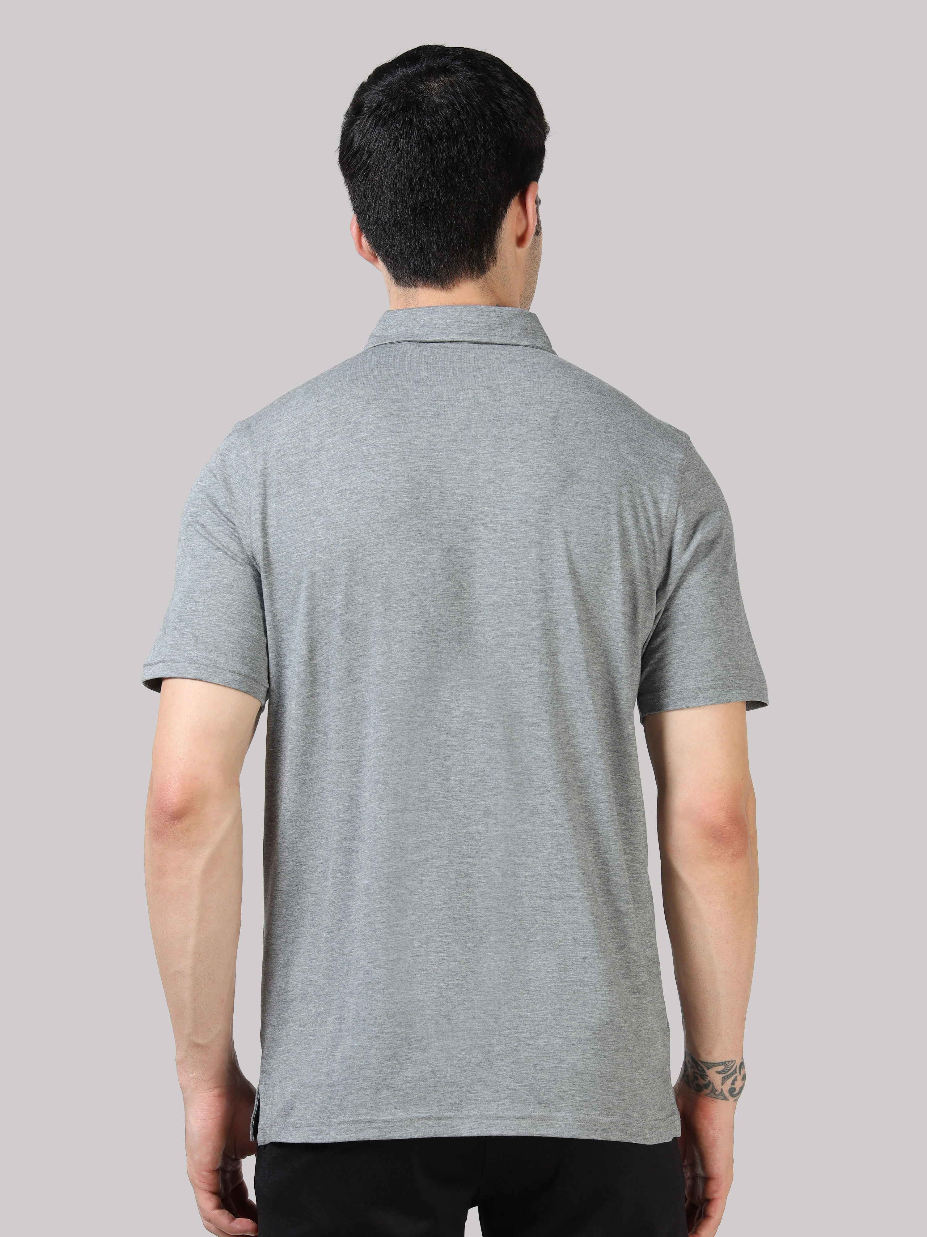 Bamboo Cotton Active Polo for Men – Soft, Breathable Performance Wear - Image 81