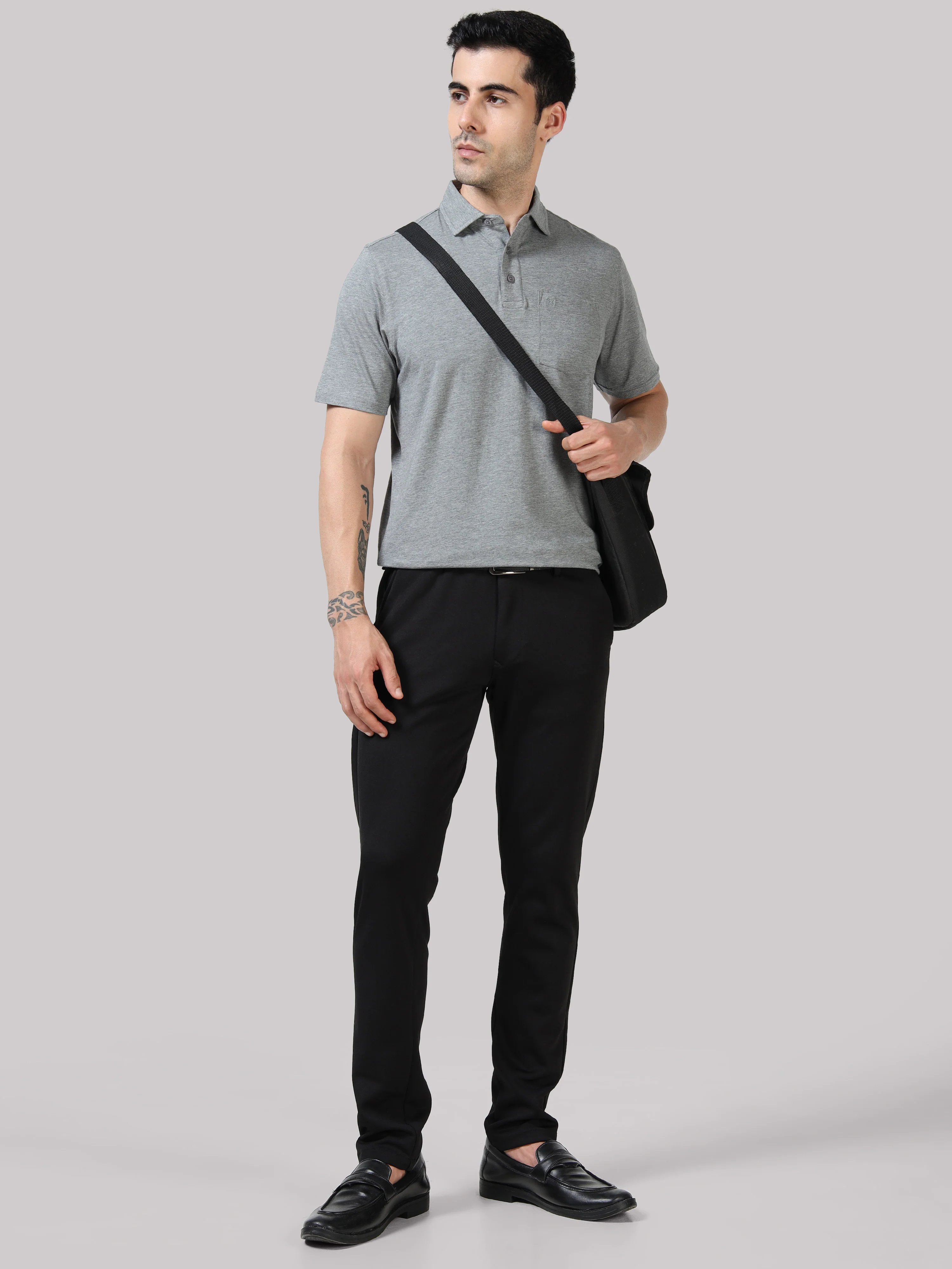 Bamboo Cotton Active Polo for Men – Soft, Breathable Performance Wear - Image 82