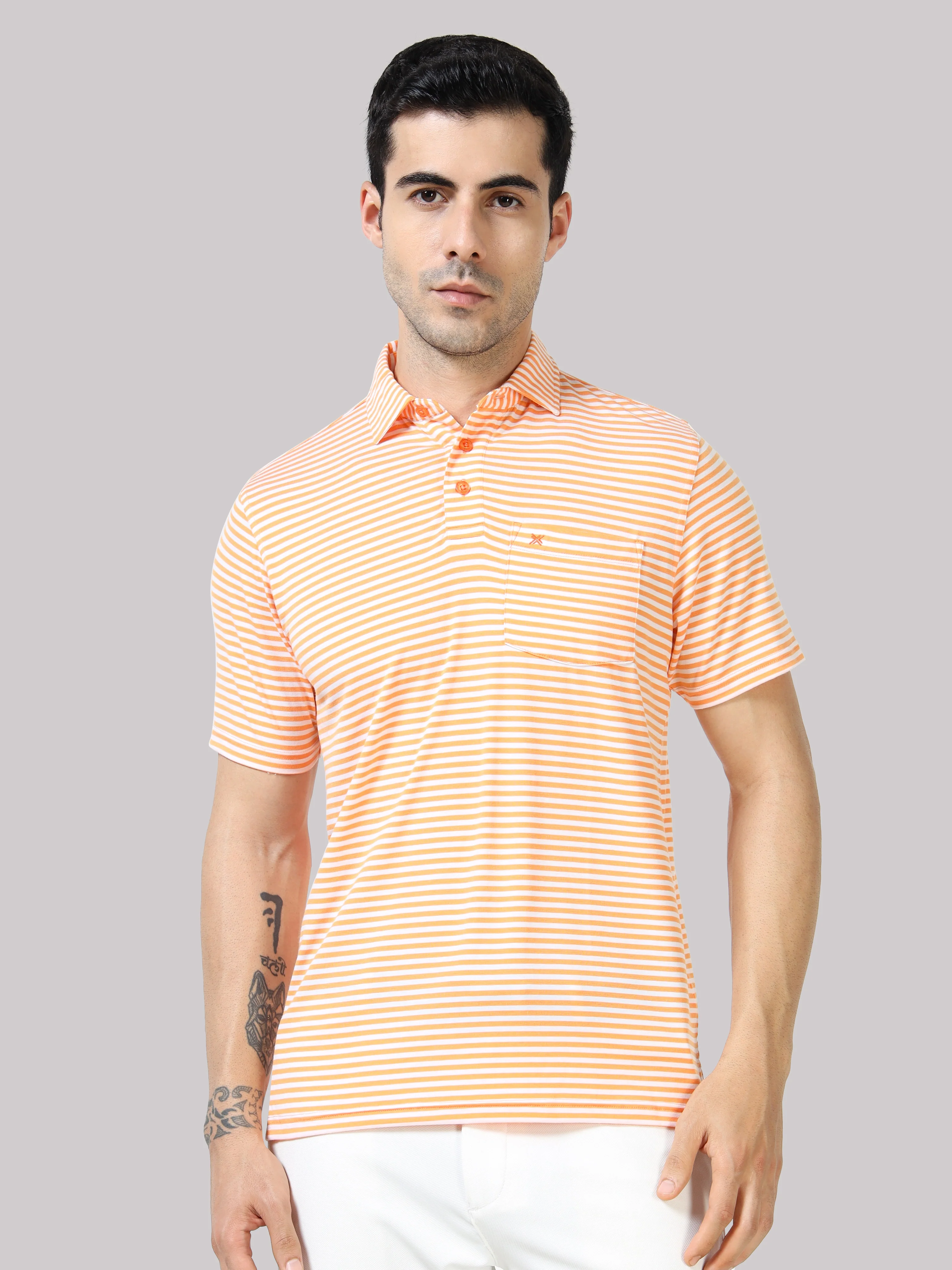 Bamboo Cotton Active Polo for Men – Soft, Breathable Performance Wear - Image 87