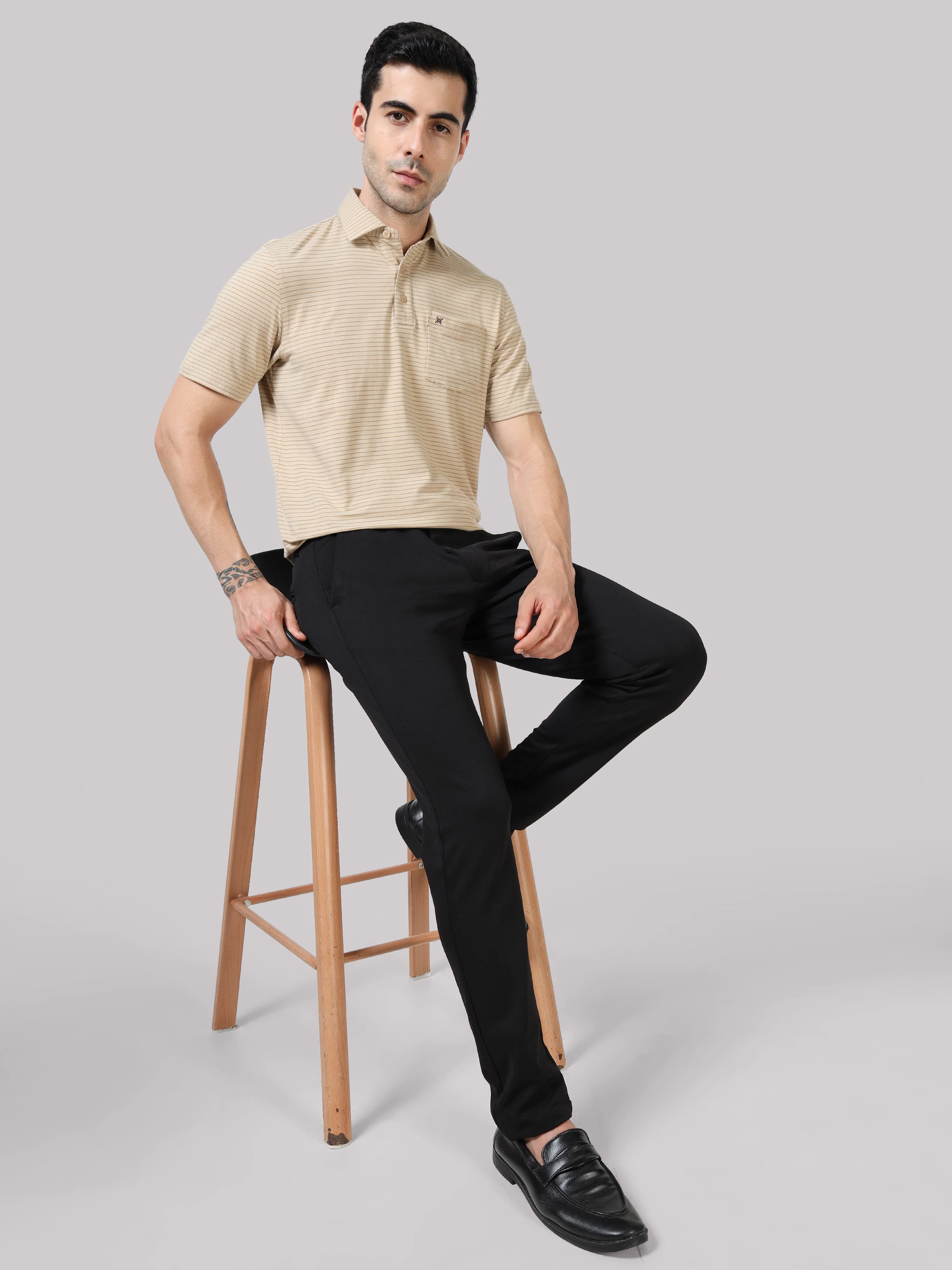 Bamboo Cotton Active Polo for Men – Soft, Breathable Performance Wear - Image 92