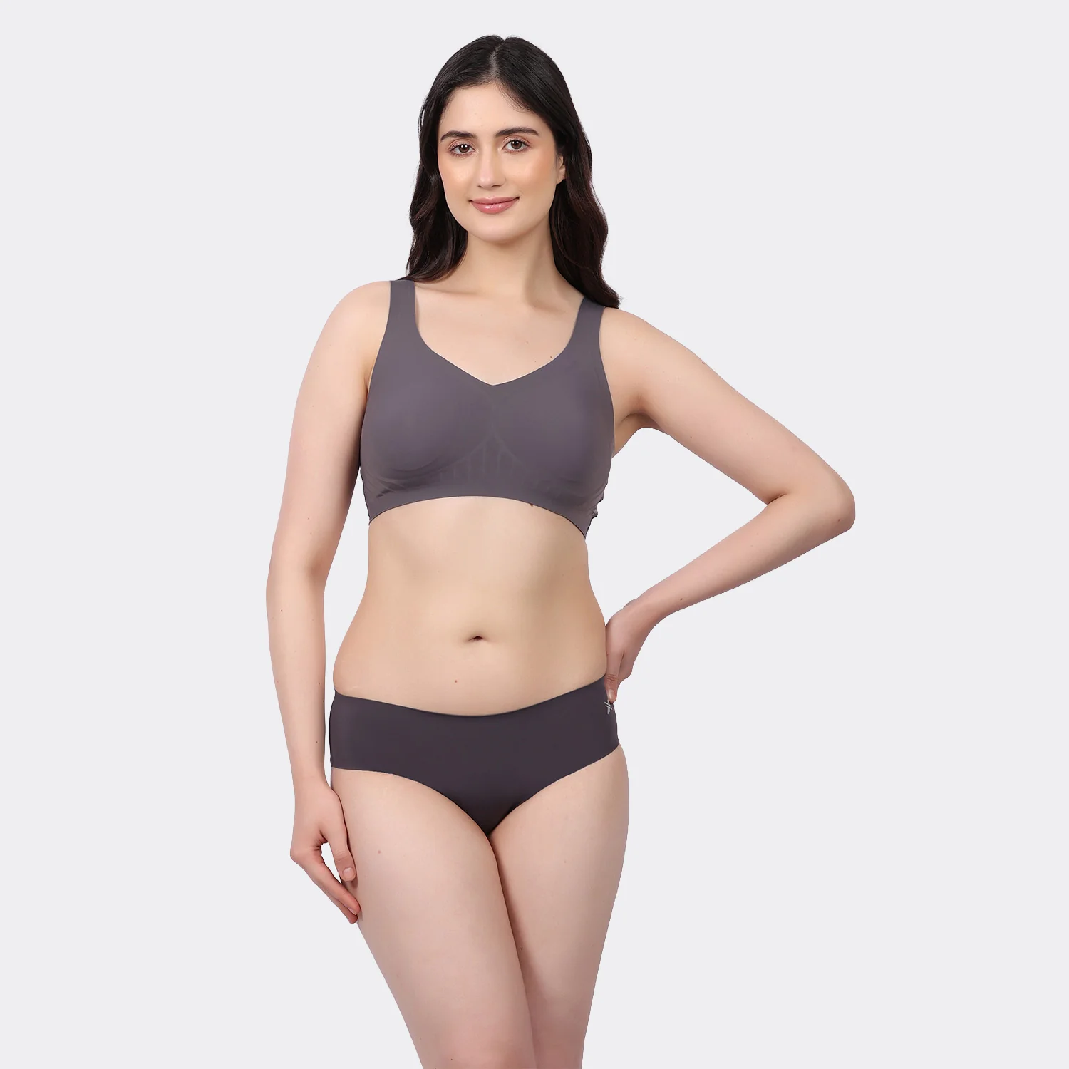 Women’s Seamless Bonded Slip-On Bra with Removable Pads and Full Coverage - Image 20