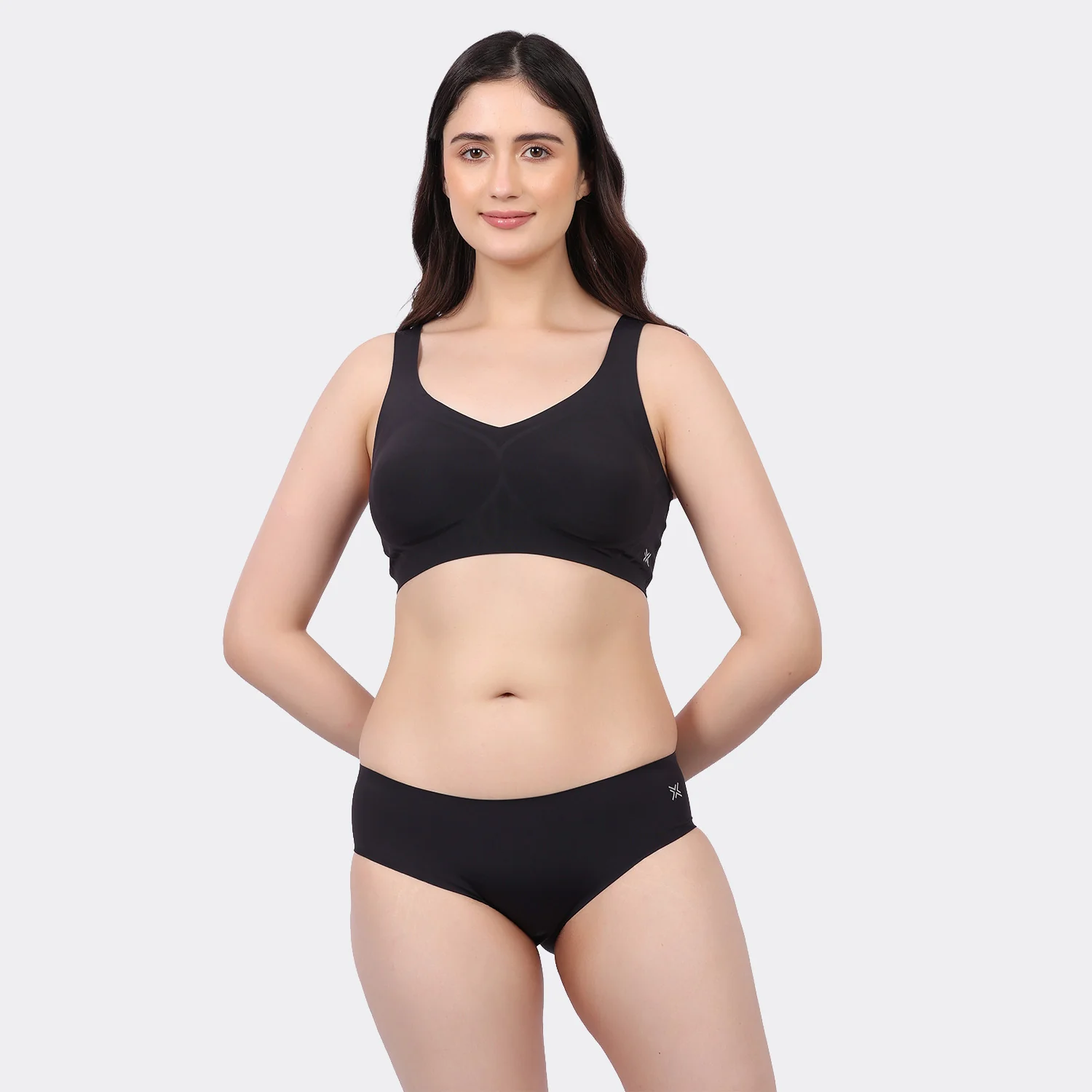 Women’s Seamless Bonded Slip-On Bra with Removable Pads and Full Coverage - Image 9