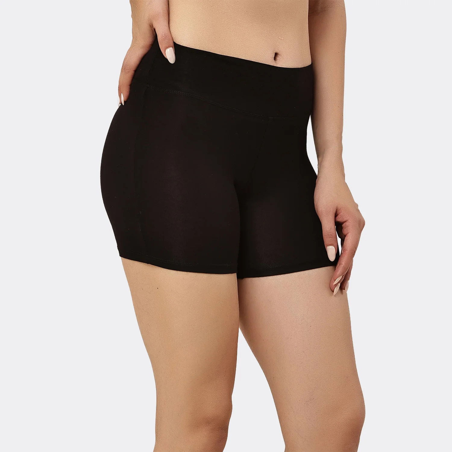 Women's Bamboo Modal Hot Shorts – Soft, Breathable & Anti-Chafing Comfort Shorts - Image 4
