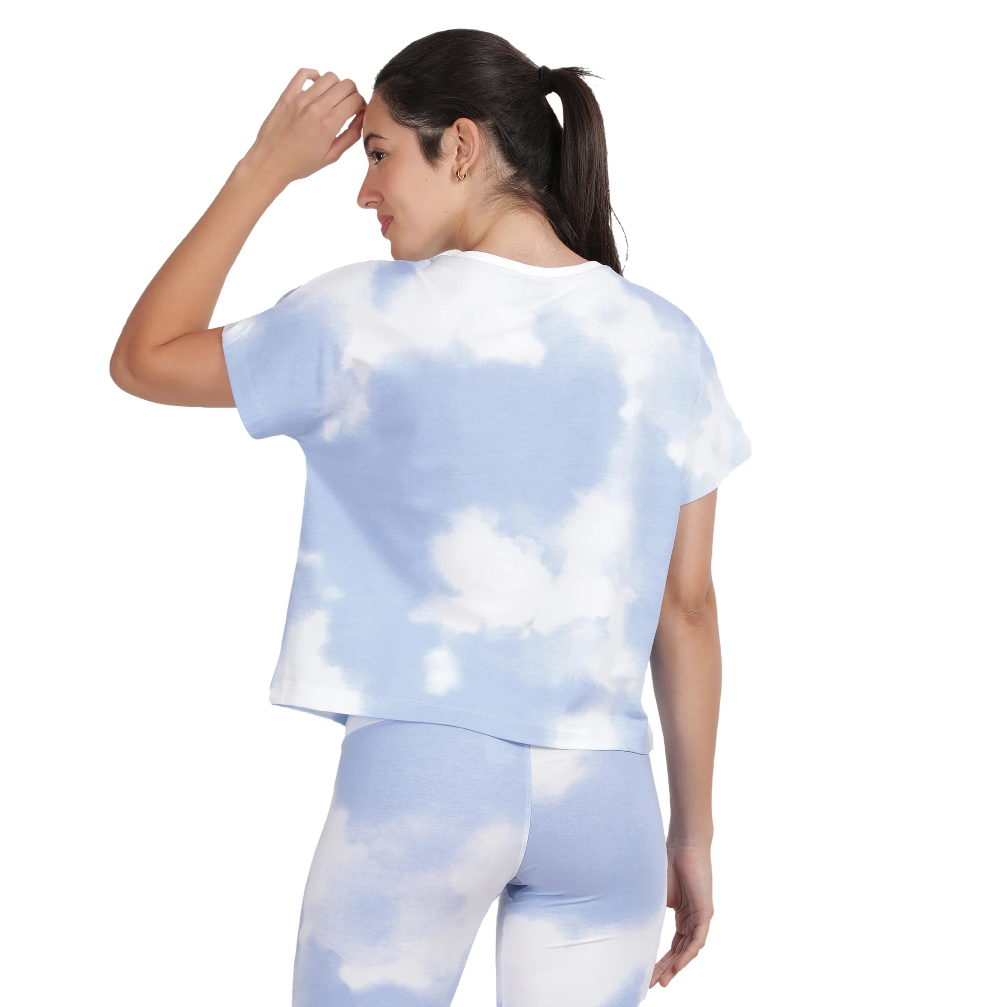 Women’s Crop Top – Soft Bamboo Cotton Stretch Activewear (Only Tshirt) - Image 6