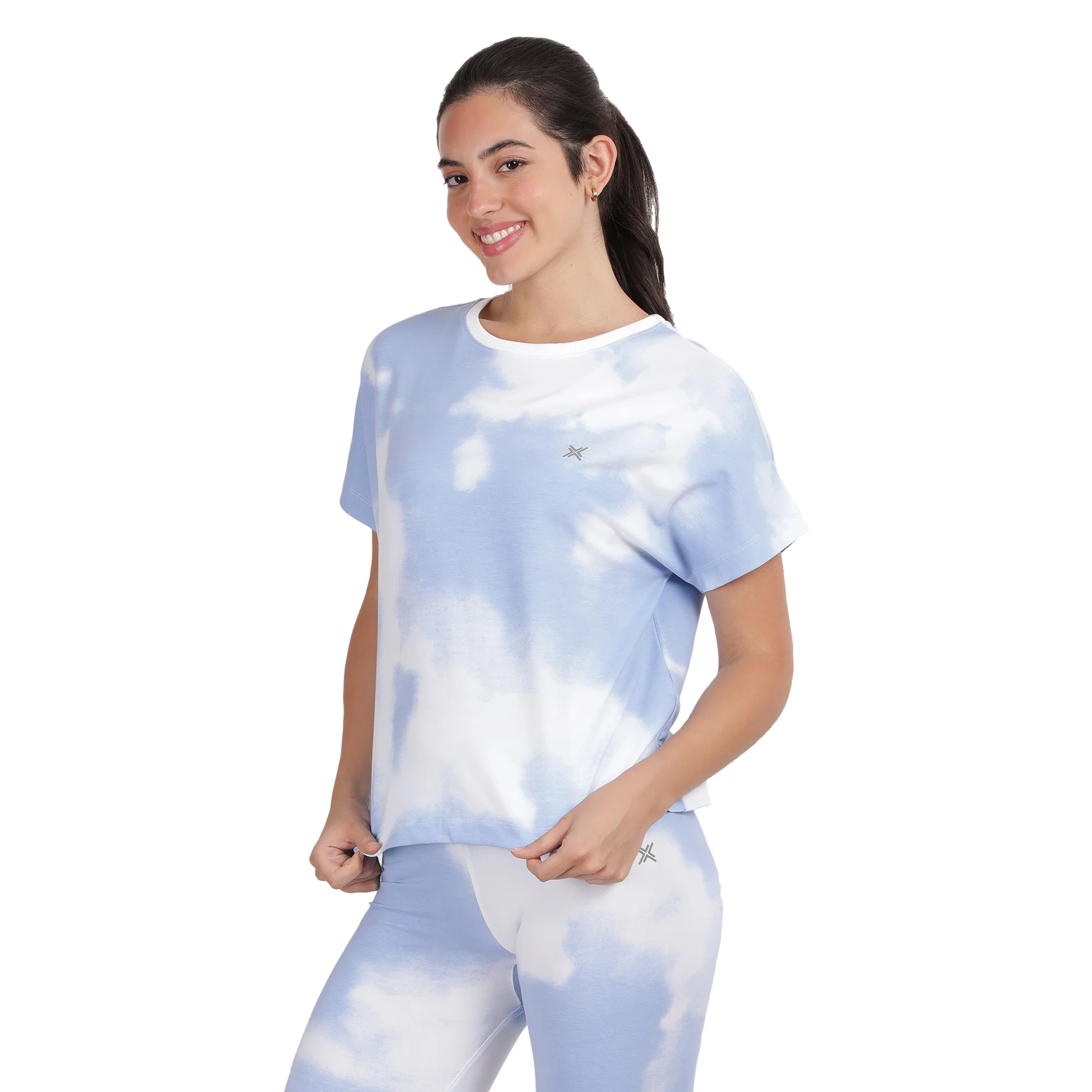 Women’s Crop Top – Soft Bamboo Cotton Stretch Activewear (Only Tshirt) - Image 7
