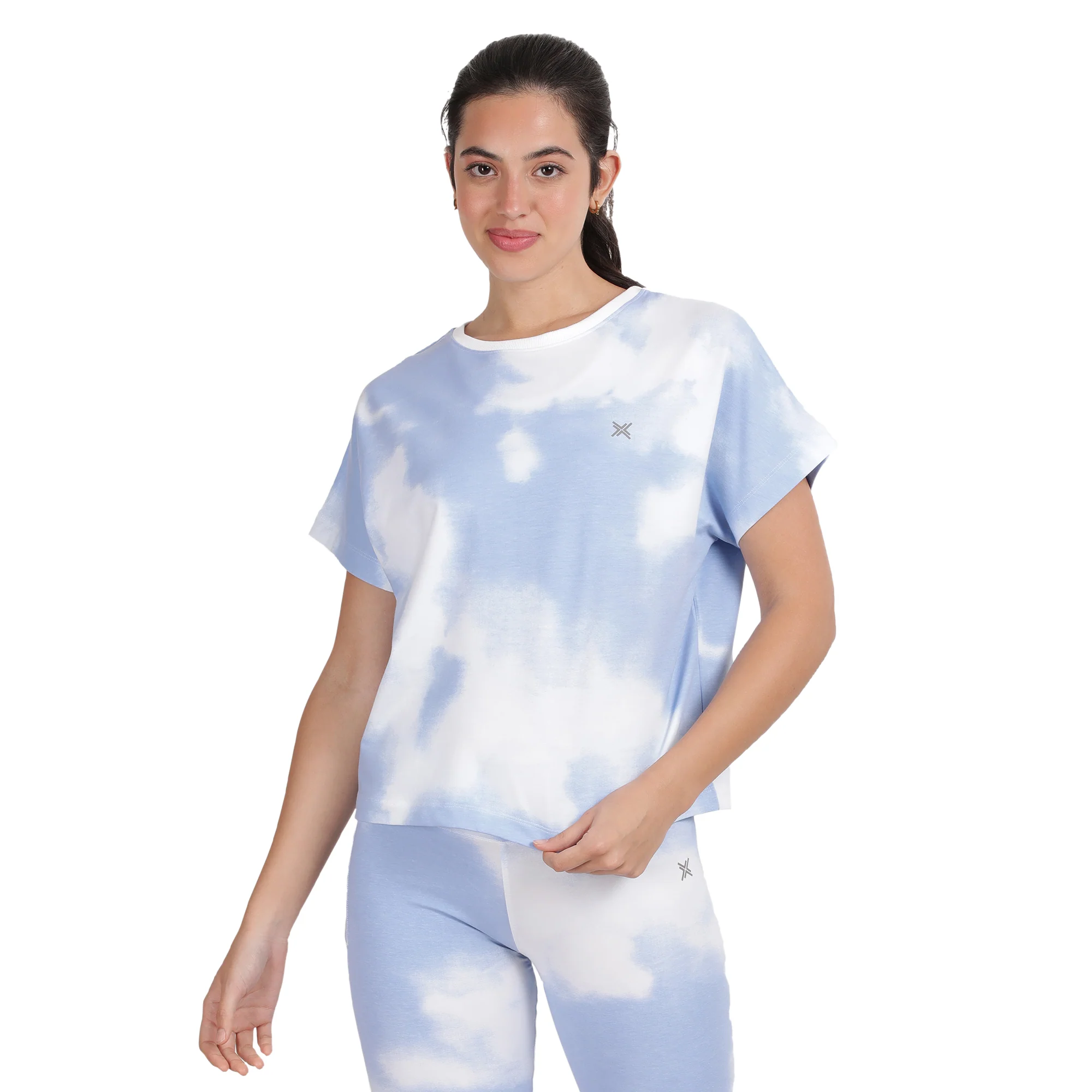 Women’s Crop Top – Soft Bamboo Cotton Stretch Activewear (Only Tshirt) - Image 8